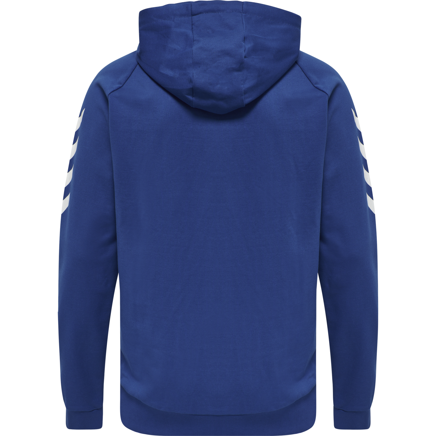 HMLGO COTTON ZIP HOODIE, TRUE BLUE, packshot