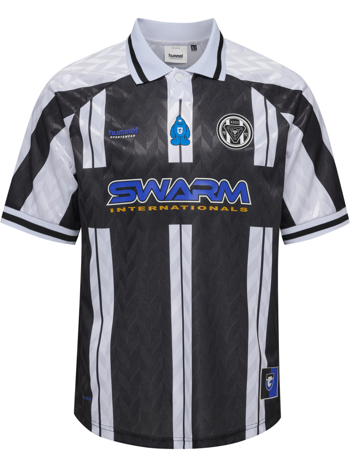 hmlLOOSE SOCCER JERSEY GAMBA, WHITE, packshot