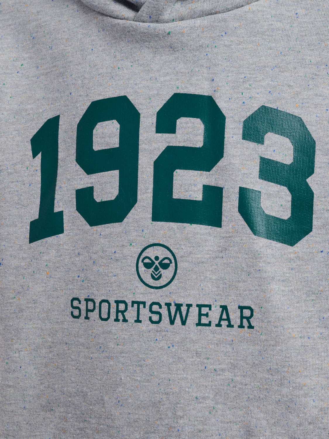 hmlNIPPS HOODIE, LIGHT GREY MELANGE, packshot