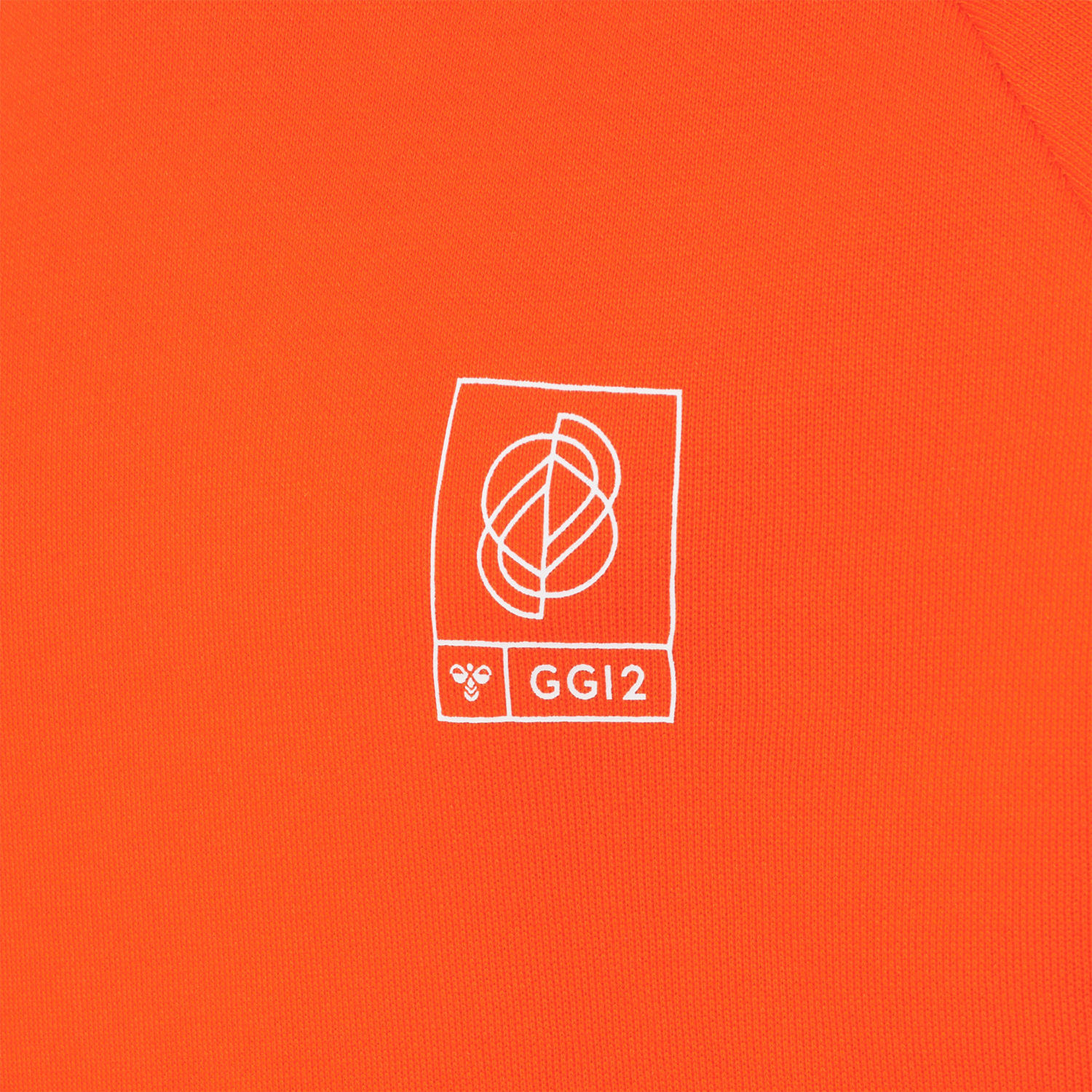 hmlGG12 SWEAT HOODIE KIDS, CHERRY TOMATO, packshot