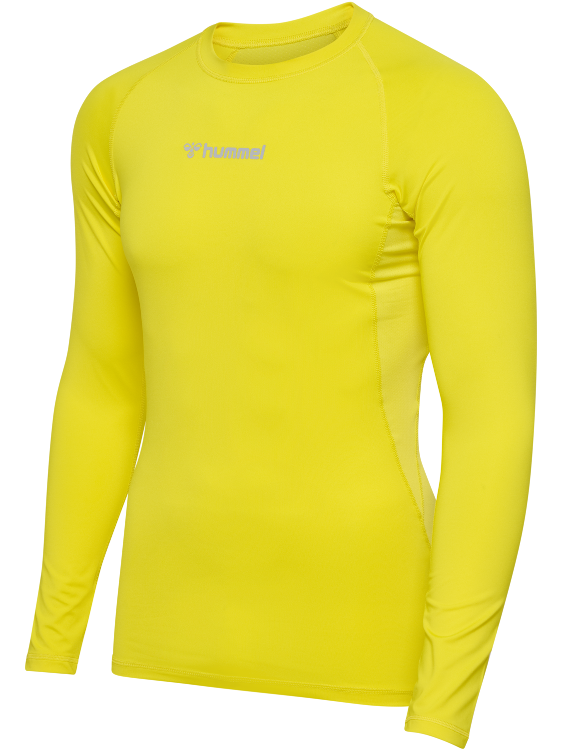 hmlBL PERFORMANCE TEE L/S, BLAZING YELLOW, packshot