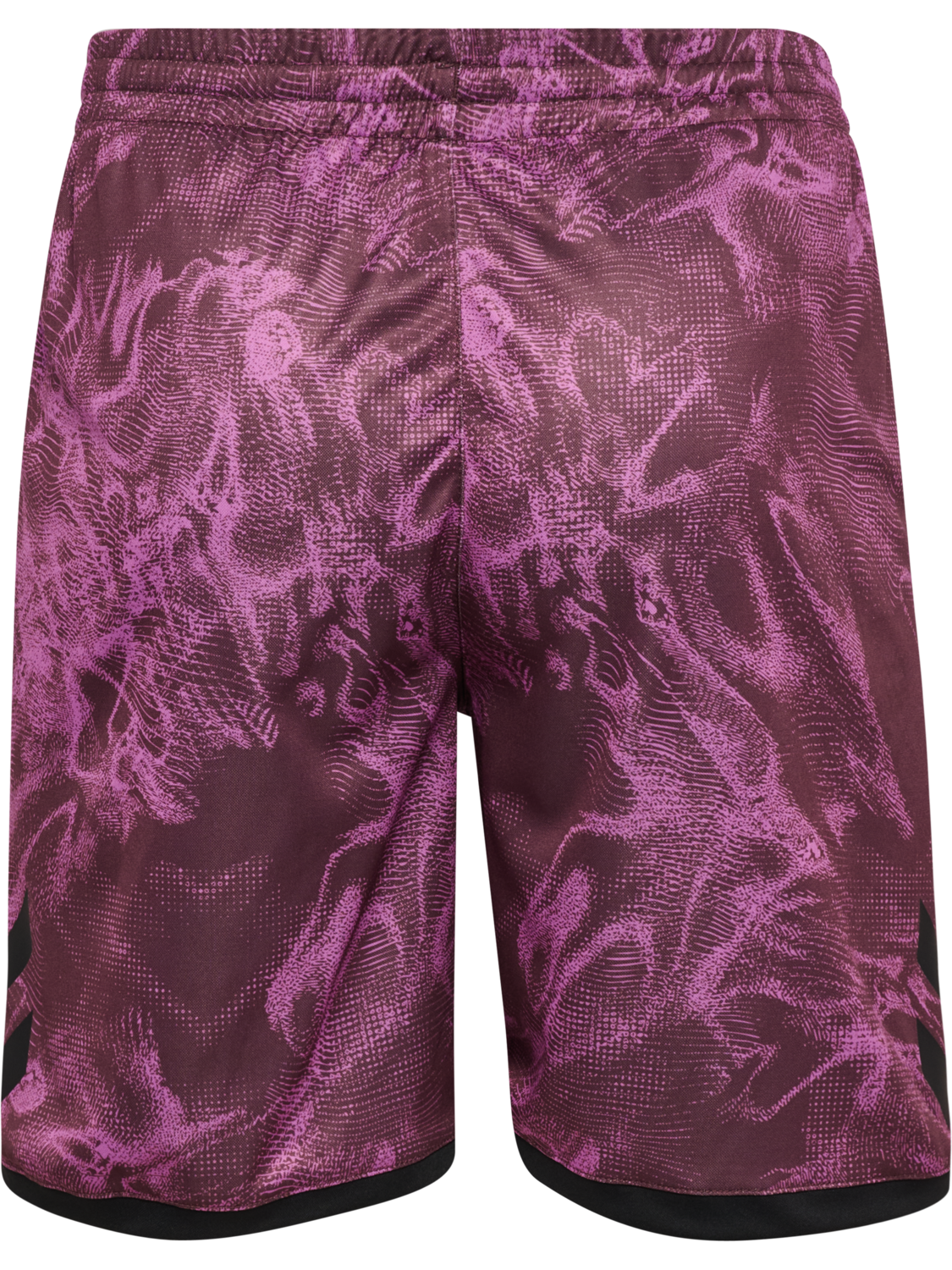 hmlBLAZE CLUB26 GRAPHIC SHORTS KIDS, LIATRIS/HUCKLEBERRY, packshot