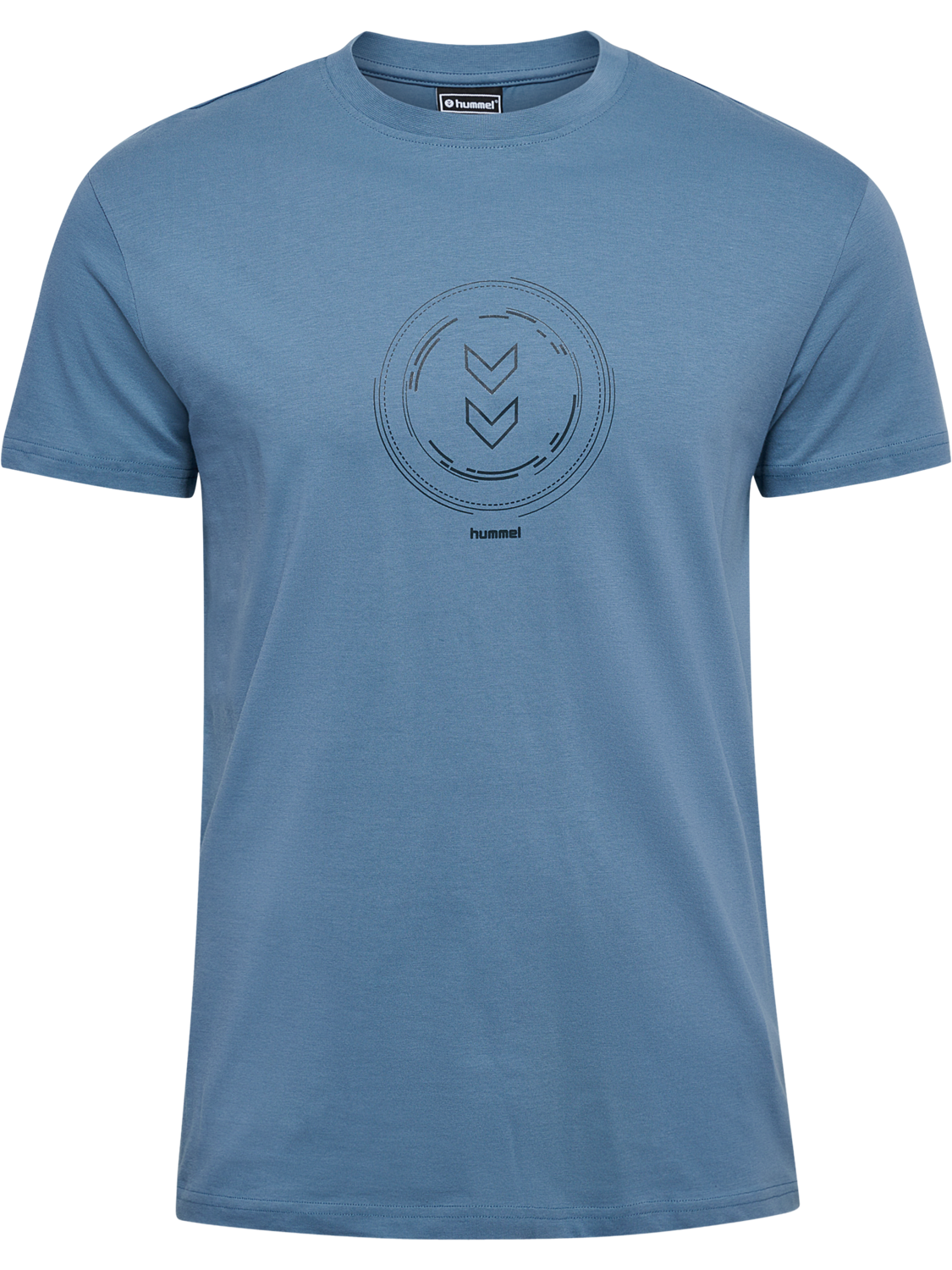 hmlACTIVE CIRCLE CO TEE S/S, CORONET BLUE, packshot