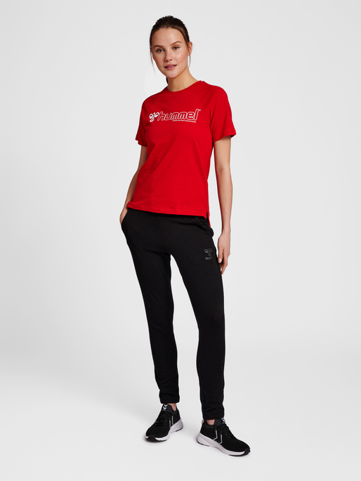 hmlNONI 2.0 TAPERED PANTS, BLACK, model