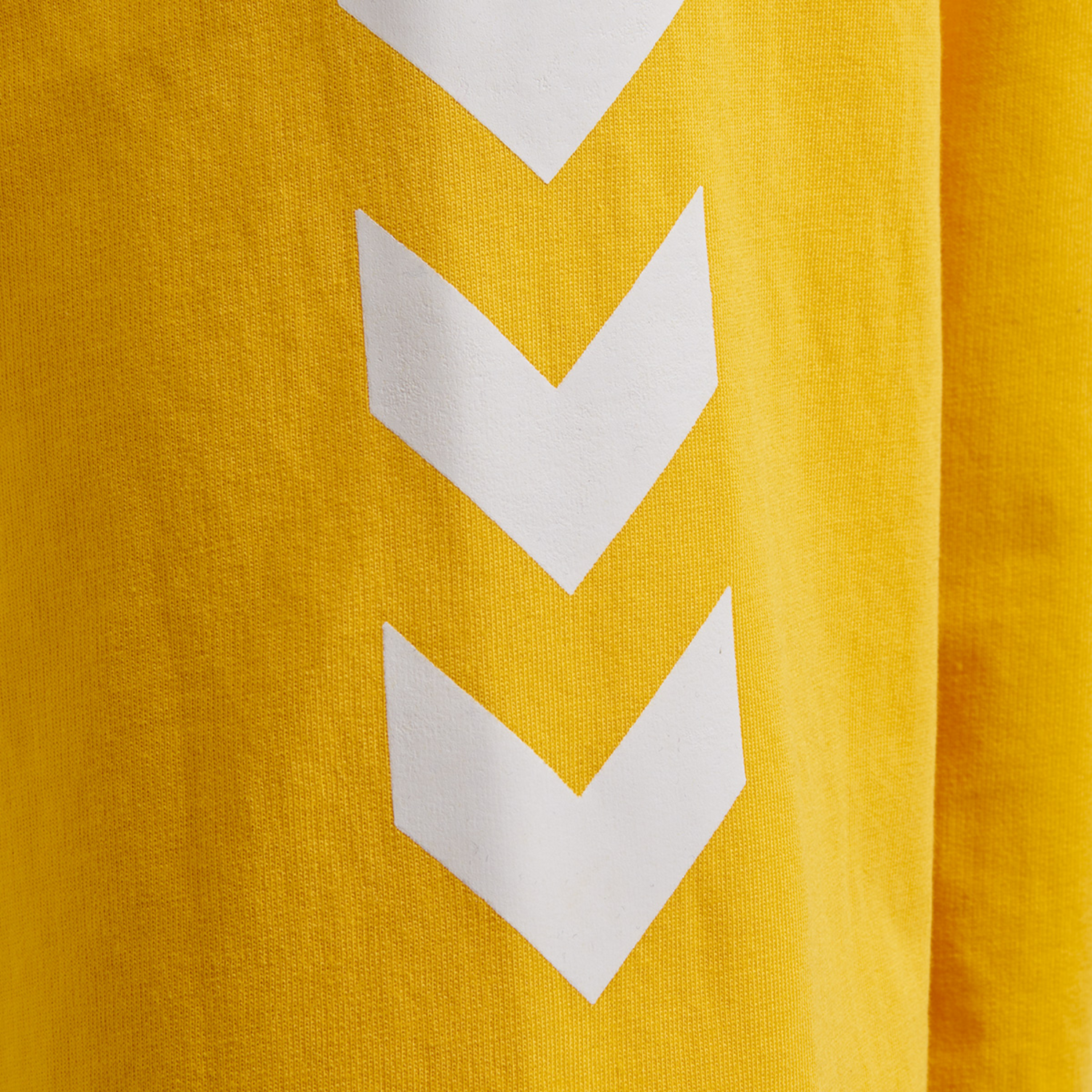 HMLGO COTTON SWEATSHIRT, SPORTS YELLOW, packshot