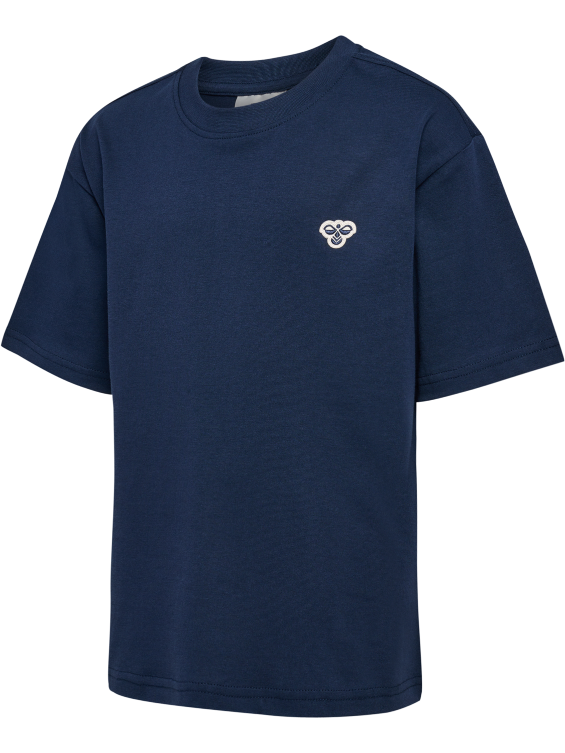 hmlJR LOOSE T-SHIRT S/S BEE, DRESS BLUES, packshot