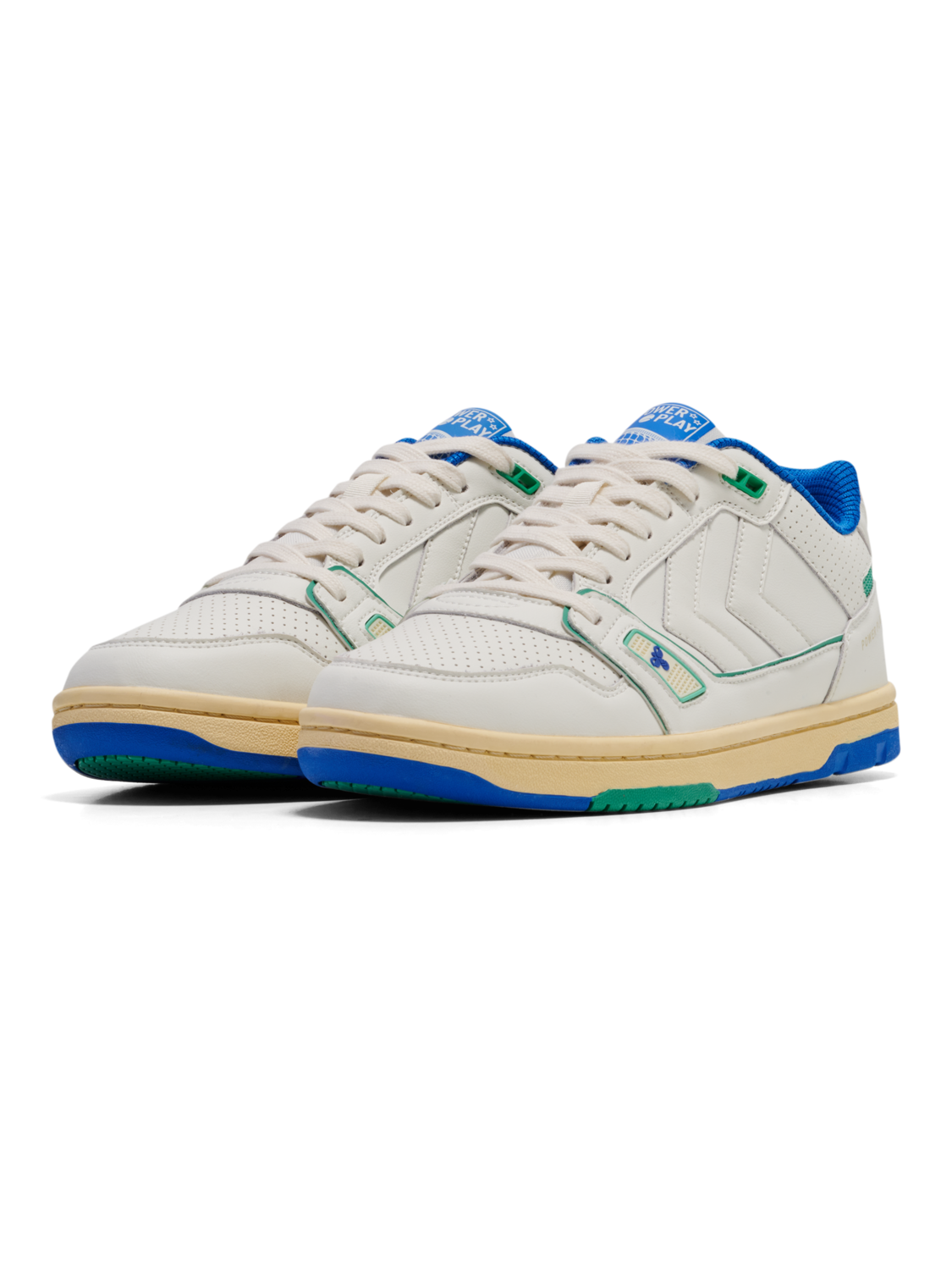 POWER PLAY LX-E AP1, WHITE/BLUE/GREEN, packshot