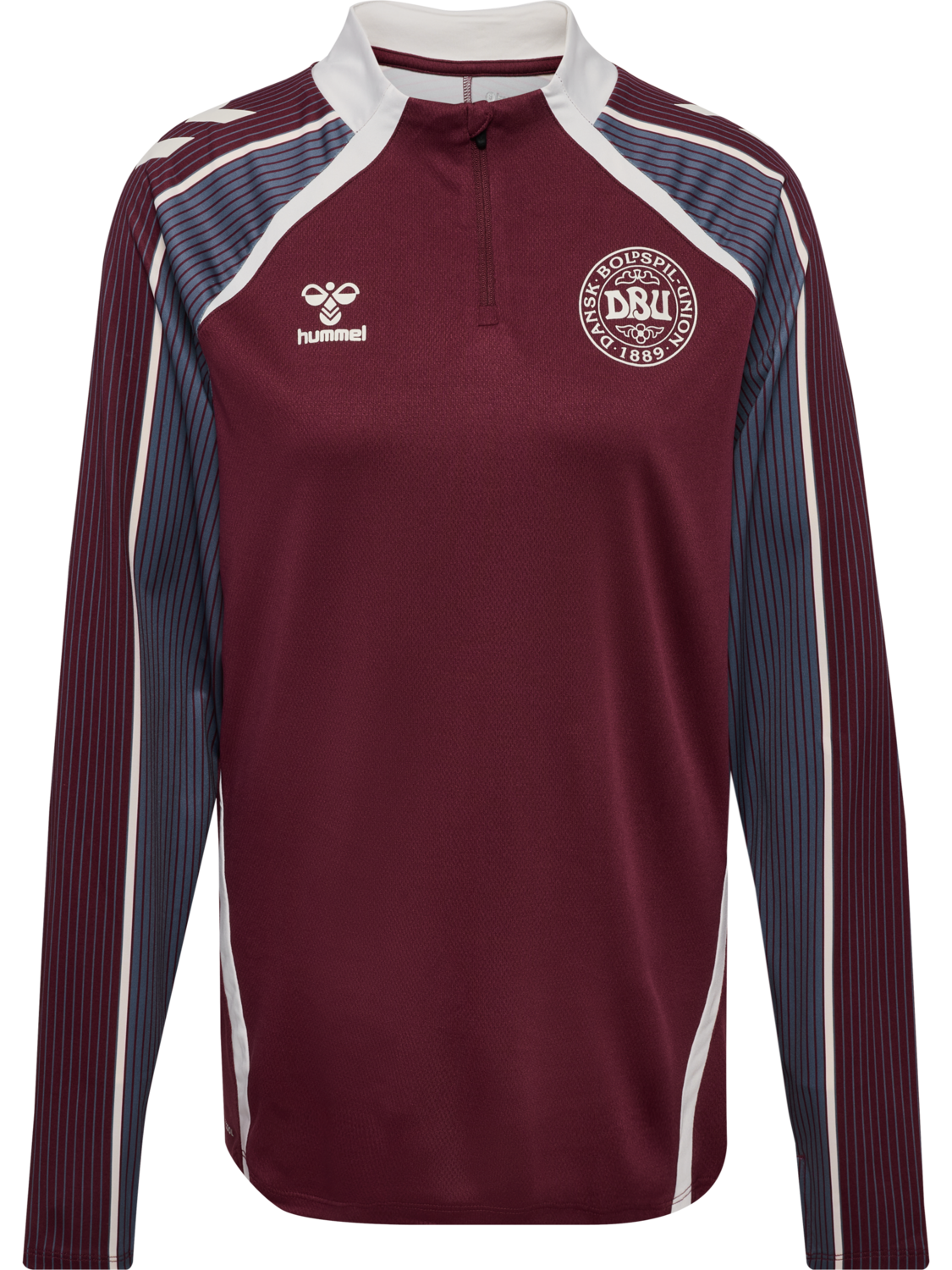 DBU WOMAN 25 PRE GAME HALF ZIP, MULTI COLOUR, packshot