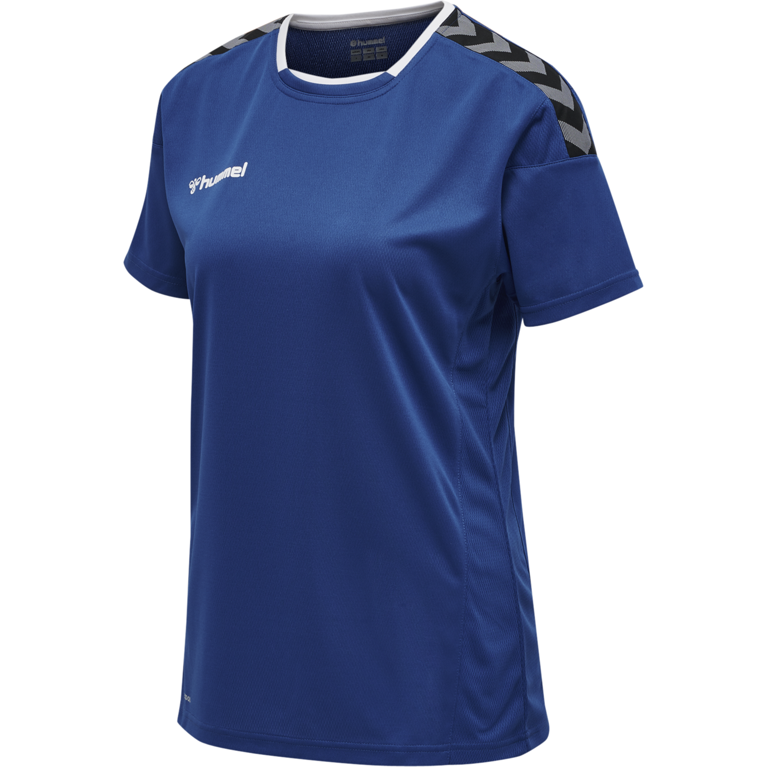 hmlAUTHENTIC POLY JERSEY WOMAN S/S, TRUE BLUE, packshot