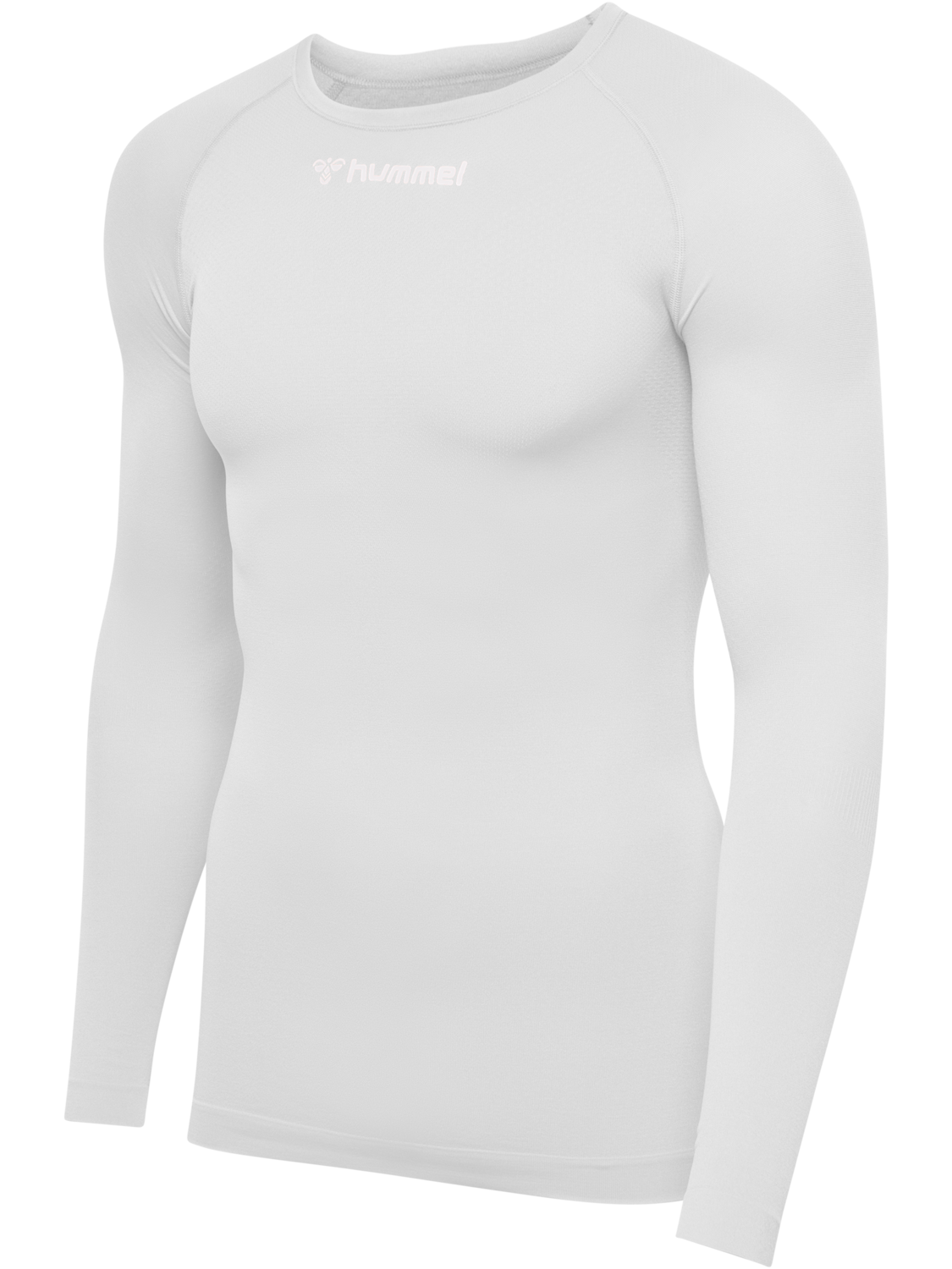 hmlBL COMFORT 2.0 TEE L/S, WHITE, packshot