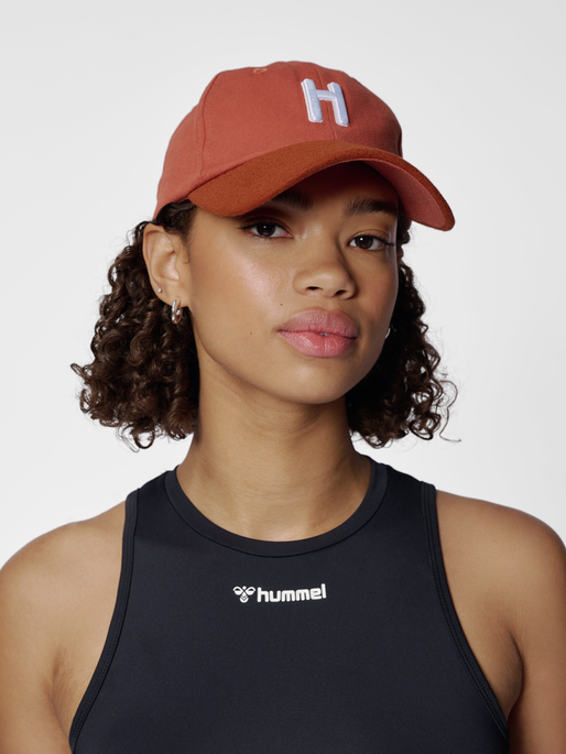 hmlBASEBALL CAP H, BOMBAY BROWN, model