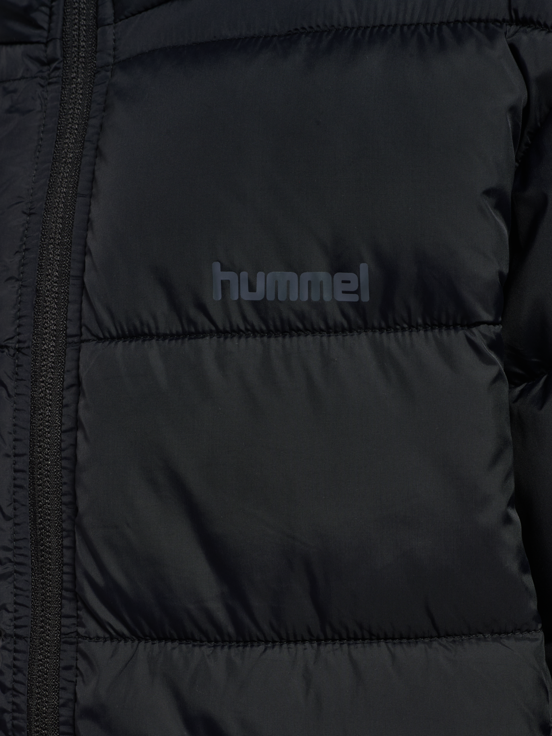 hmlJR LIGHTWEIGHT PUFFER JACKET, BLACK, packshot