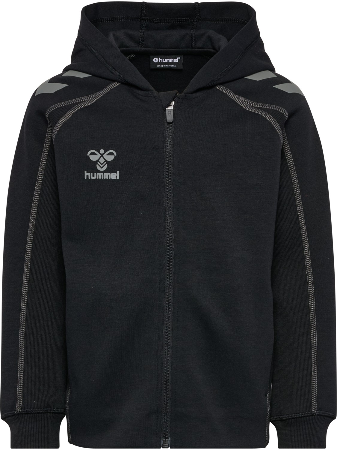 hmlMOVE 2.0 ZIP HOODIE KIDS, BLACK, packshot