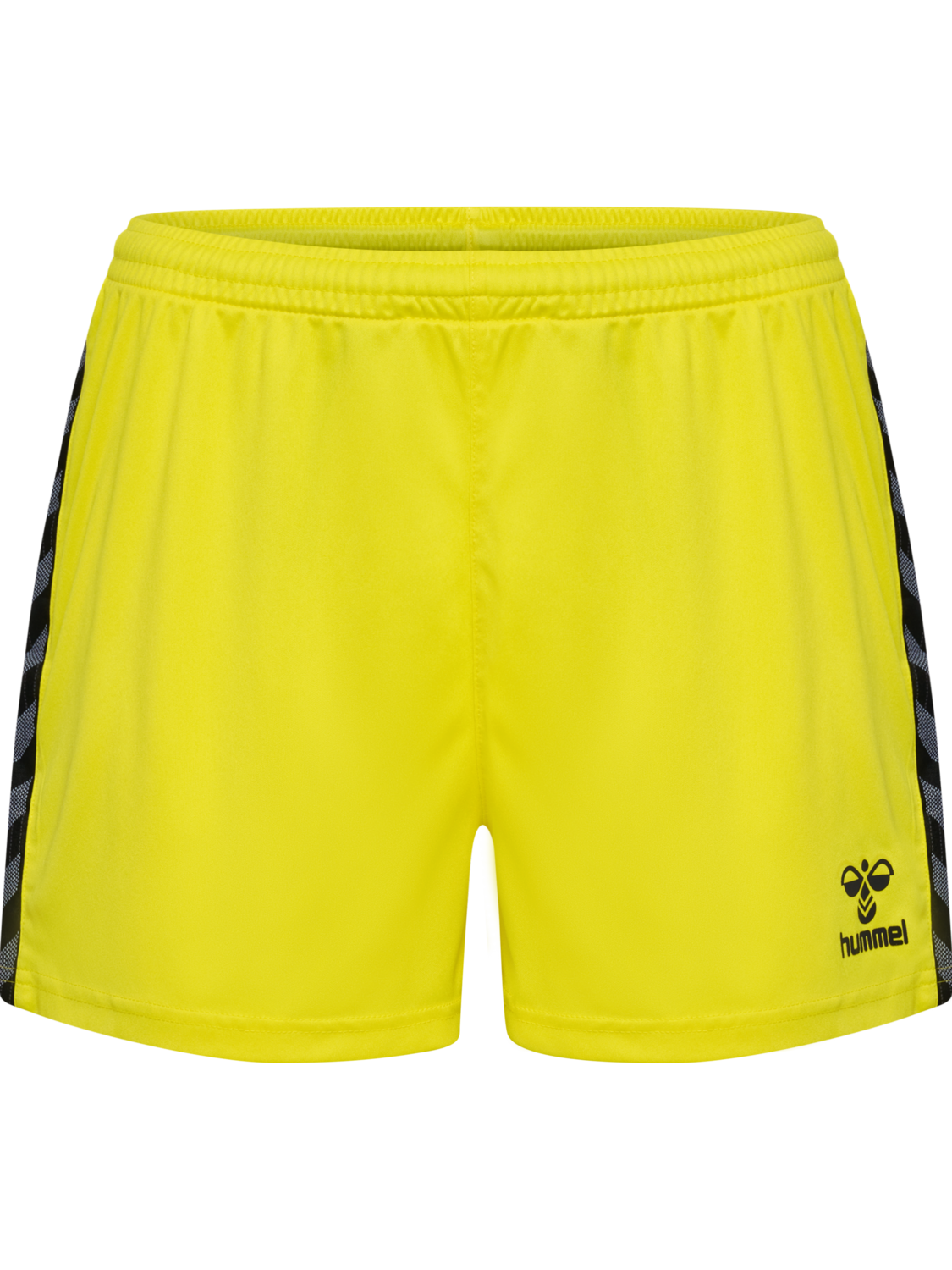 hmlAUTHENTIC PL SHORTS WOMAN, BLAZING YELLOW, packshot