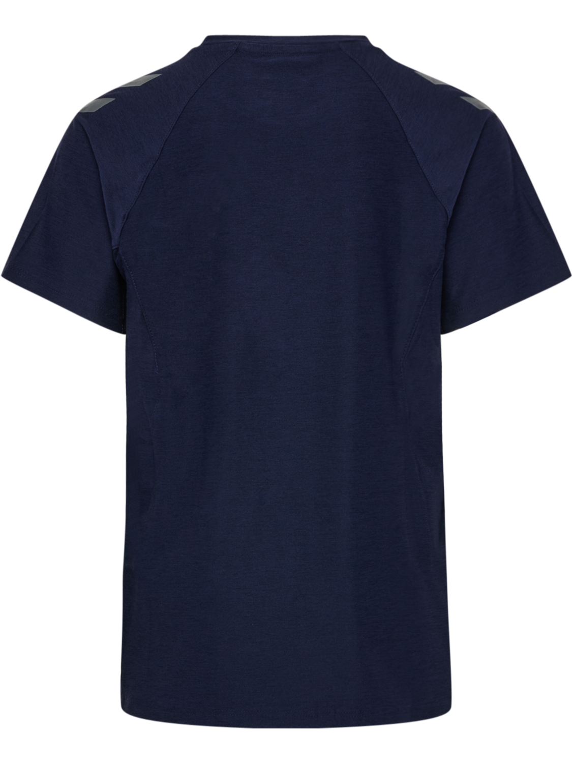 hmlCIMA 2.0 JERSEY S/S KIDS, MARINE MELANGE, packshot