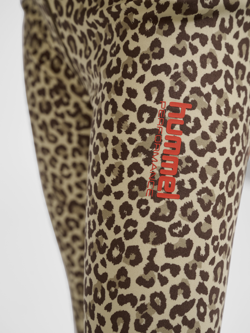 hmlJR FAST MID WAIST TIGHTS, BOULDER, model