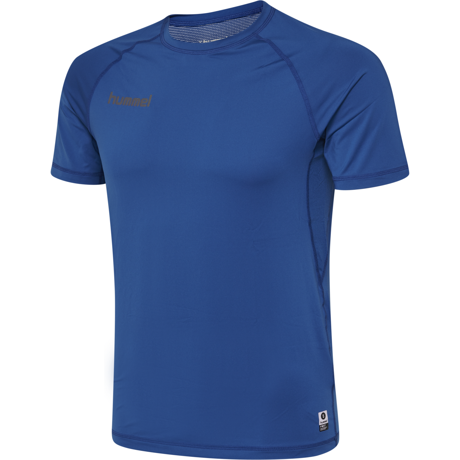 HML FIRST PERFORMANCE KIDS JERS S/S, TRUE BLUE, packshot