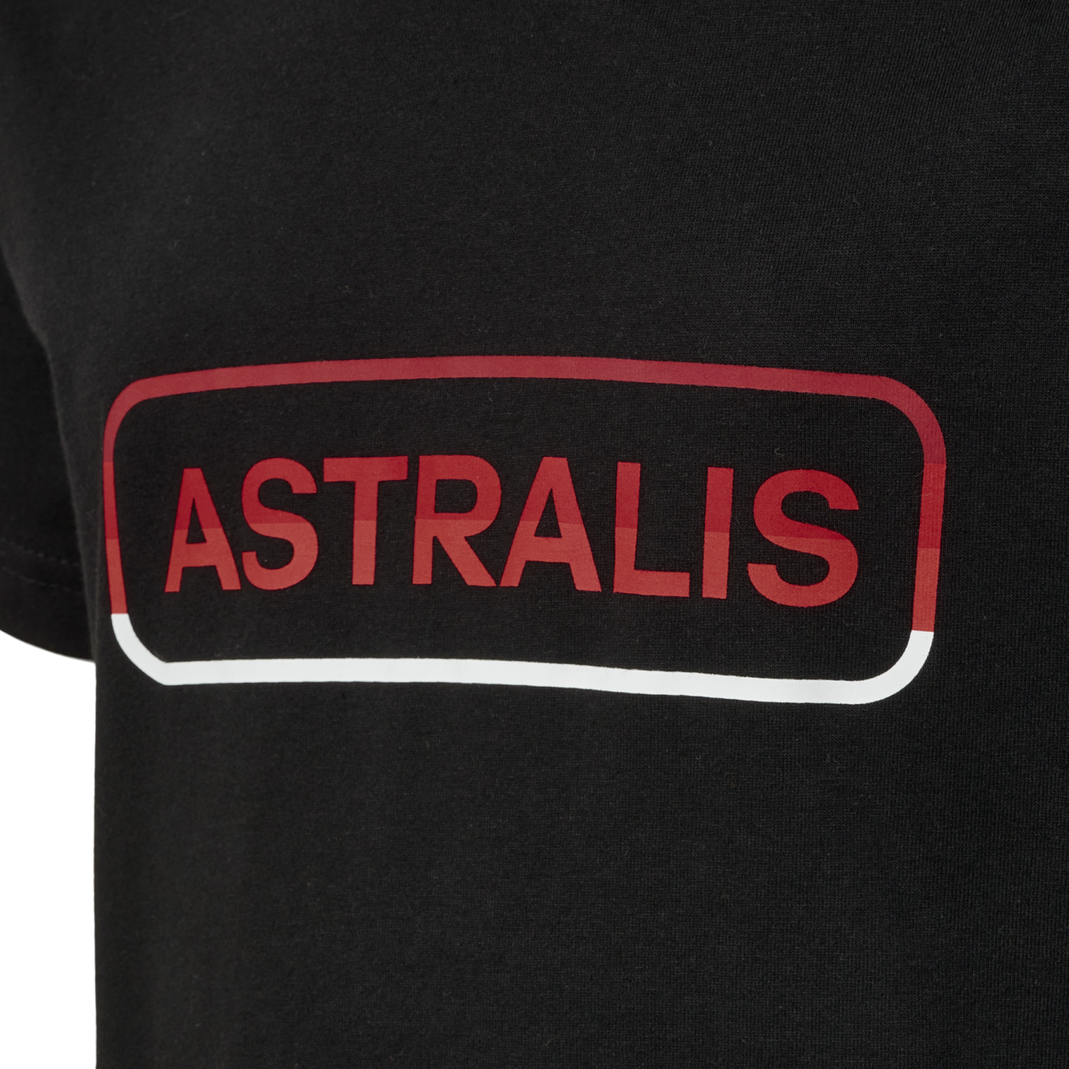 AST ASTRALIS BLACK TEE S/S KIDS, 2001, packshot