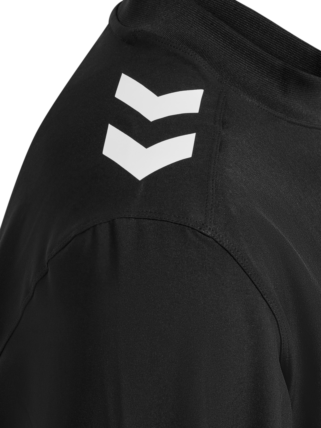 hmlRUGBY CONTACT TOP L/S, BLACK, packshot