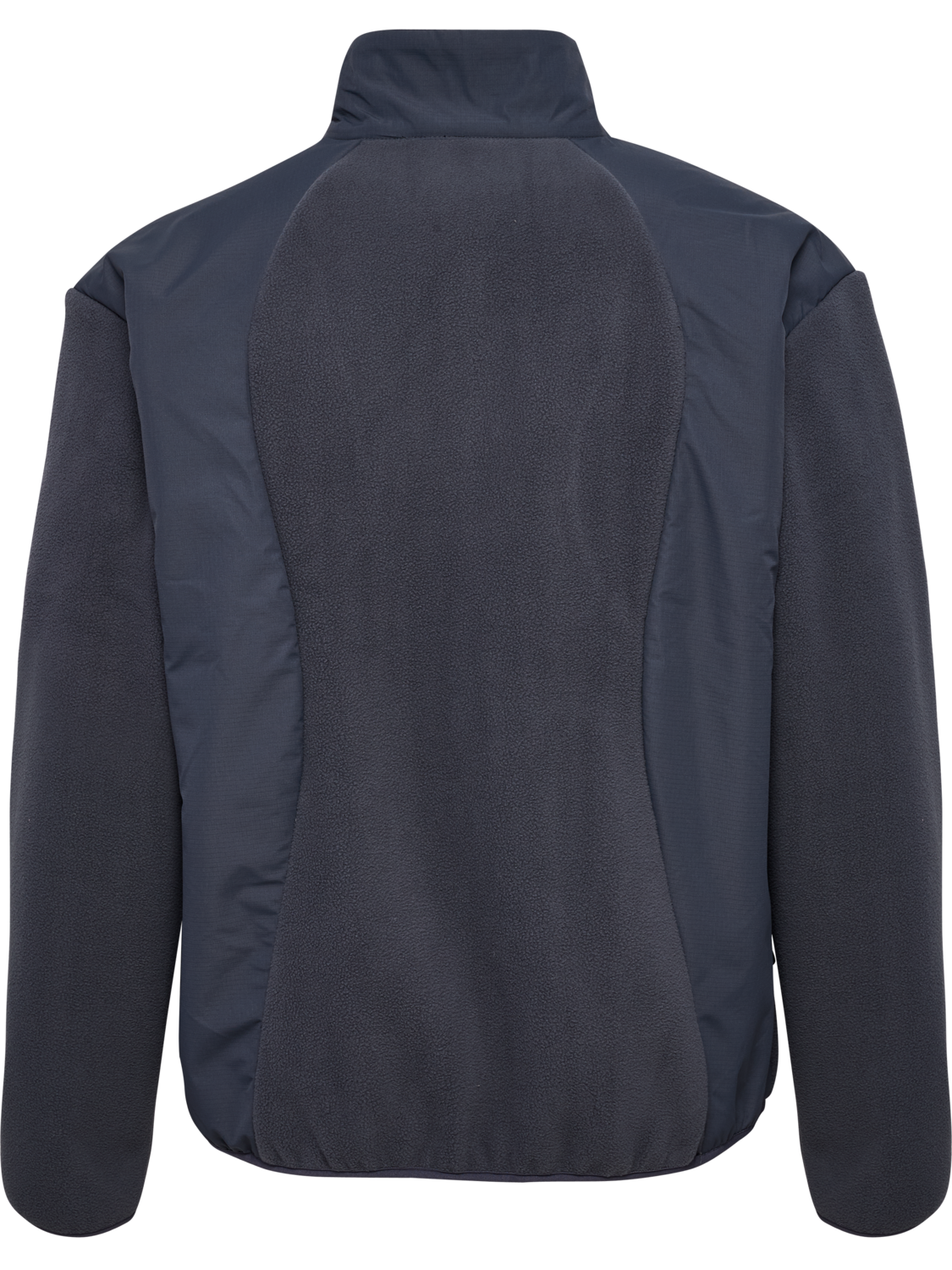 hmlHYBRID FLEECE JACKET, EBONY, packshot