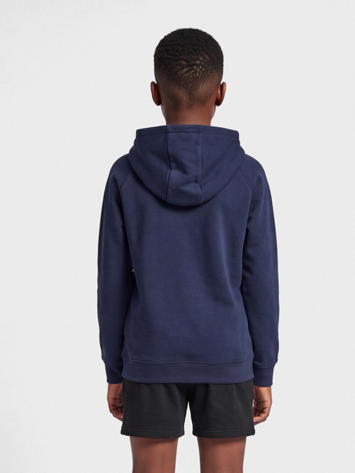 hmlRED CLASSIC HOODIE KIDS, MARINE, model