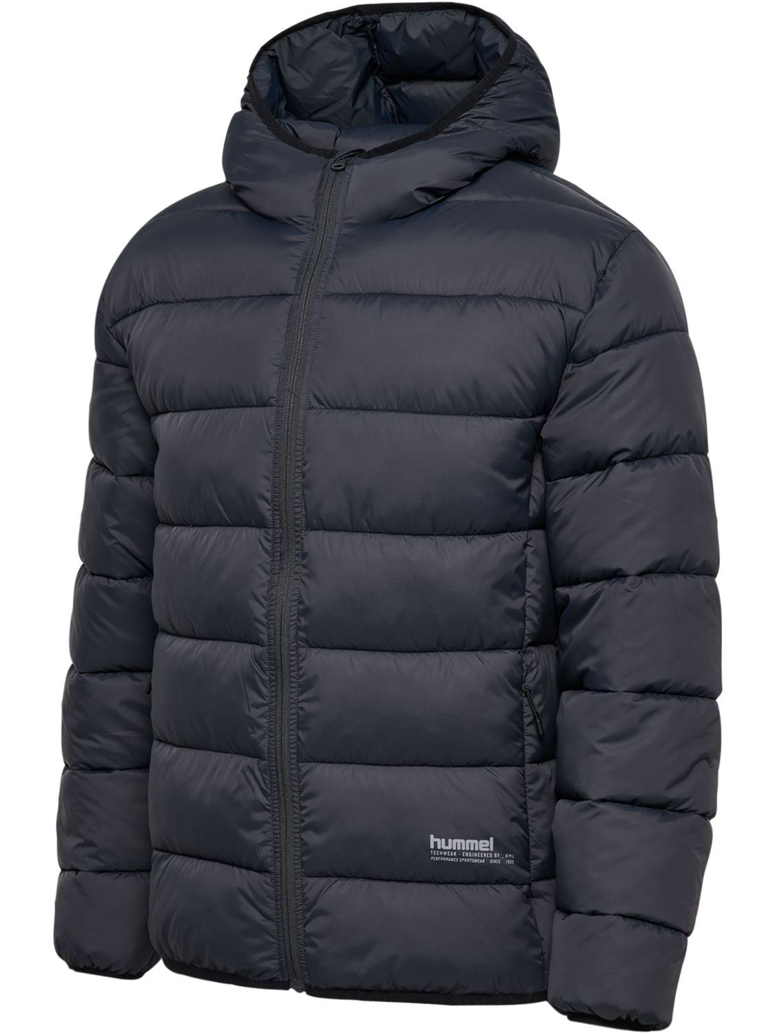 hmlLIGHTWEIGHT PUFFER JACKET, EBONY, packshot