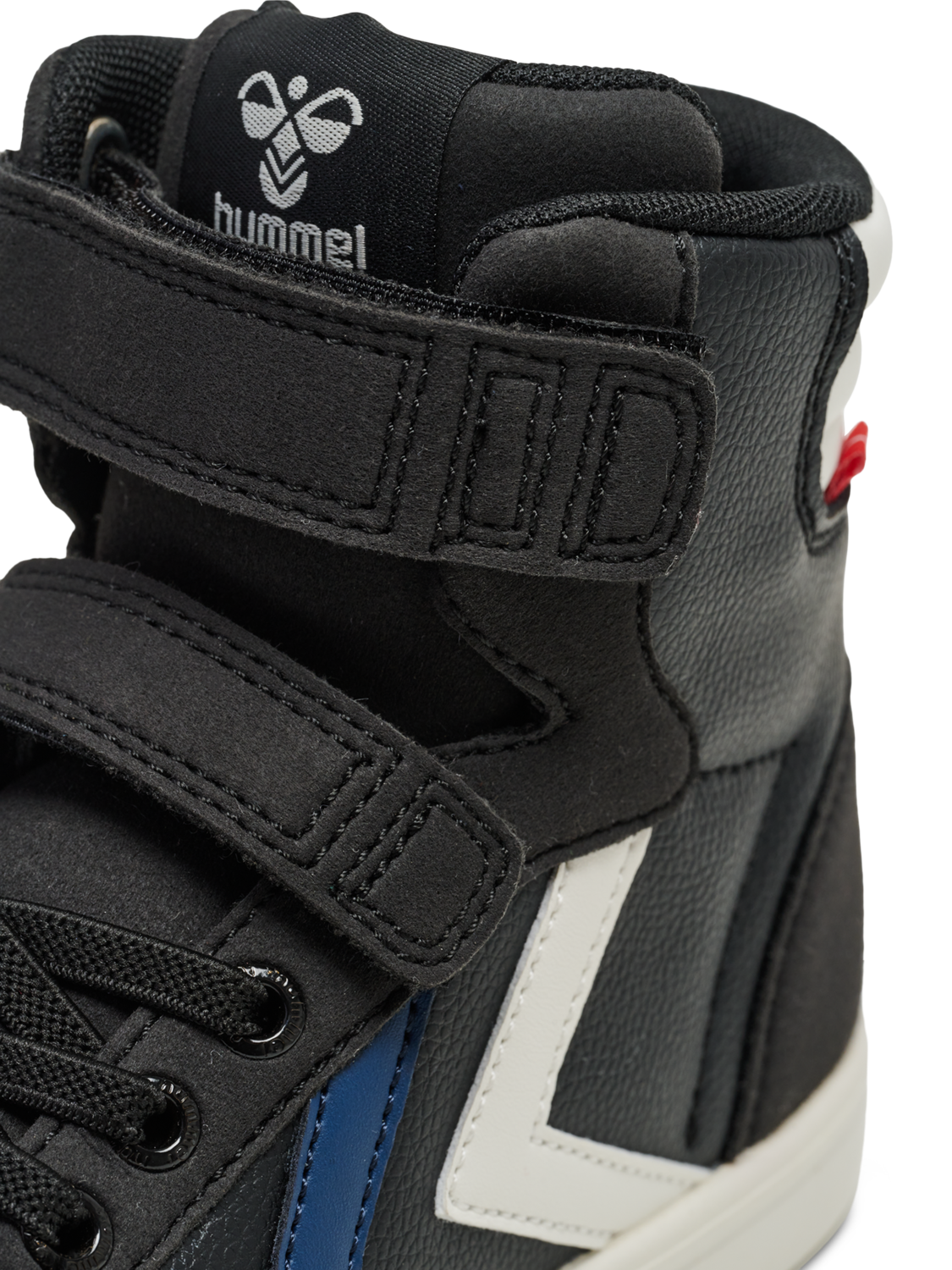 SLIMMER STADIL LEATHER HIGH JR, BLACK, packshot