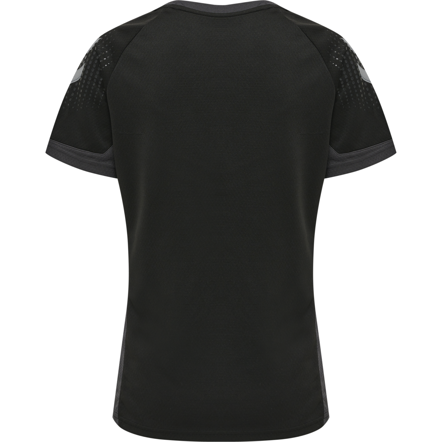 hmlLEAD WOMENS S/S POLY JERSEY, BLACK, packshot