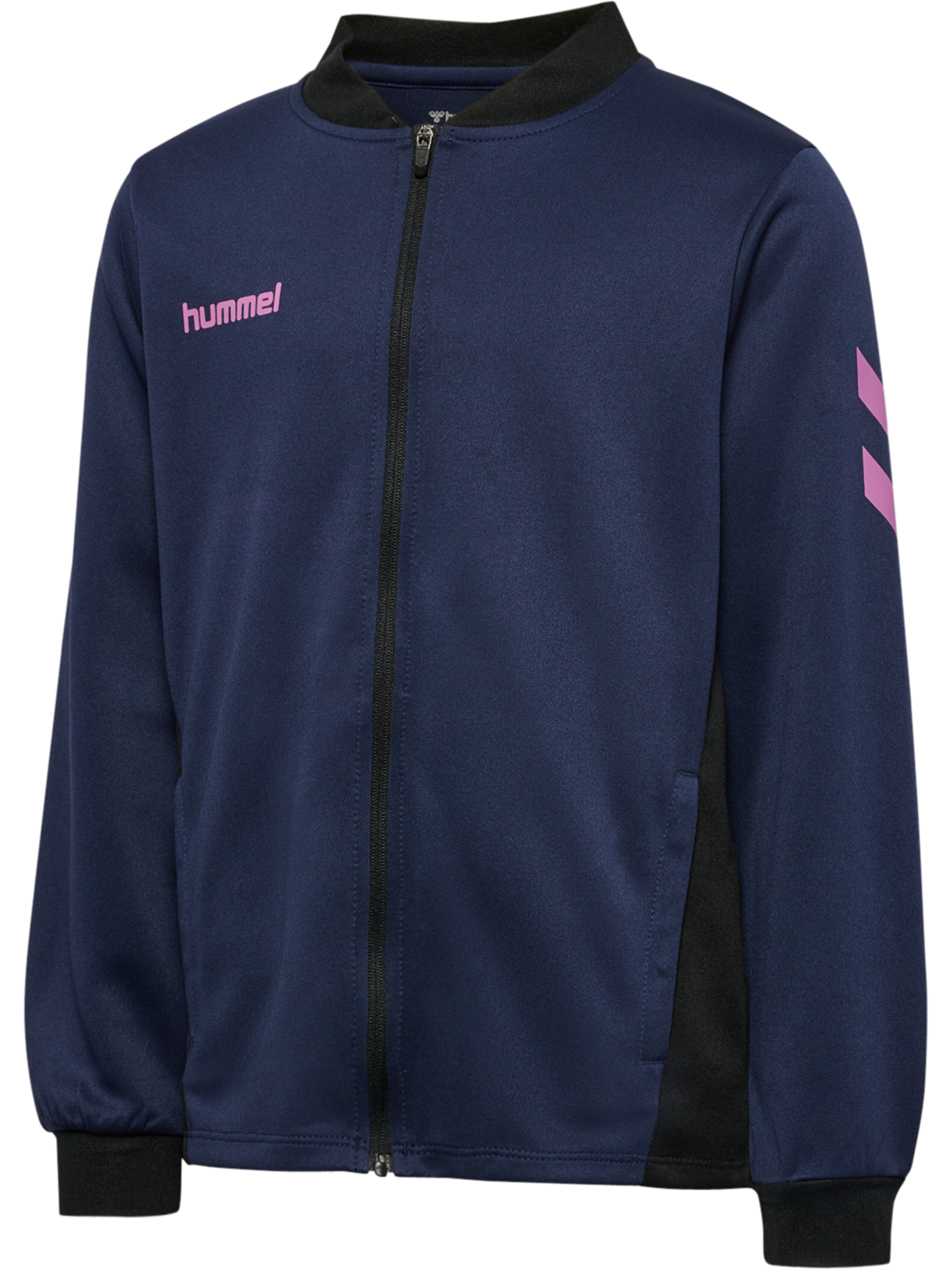 hmlBLAZE CLUB 26 TRACKSUIT KIDS, MARINE/PINK, packshot