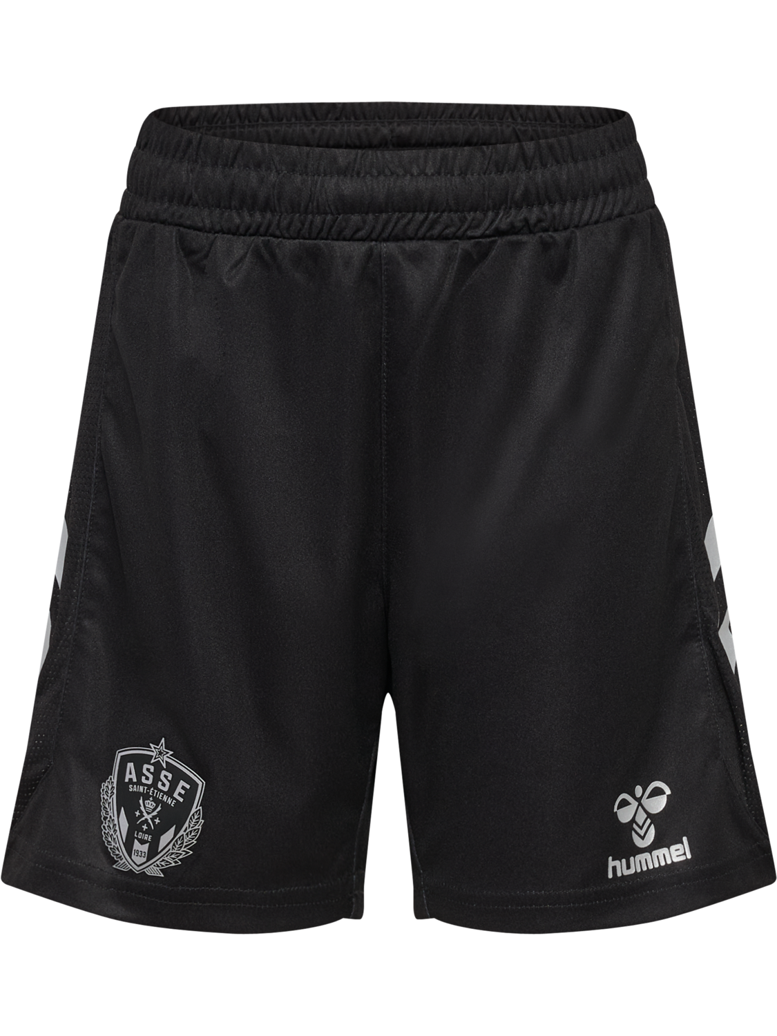 ASSE 22/23 3RD SHORTS KIDS, BLACK, packshot