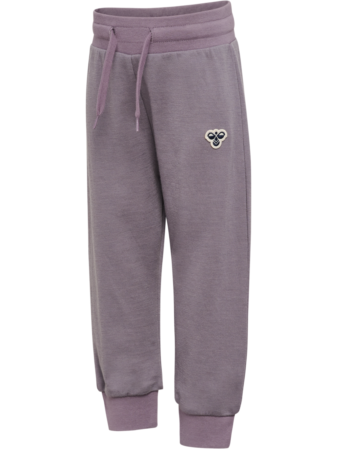 hmlMINI WOOL PANTS BEE, GRAY RIDGE, packshot