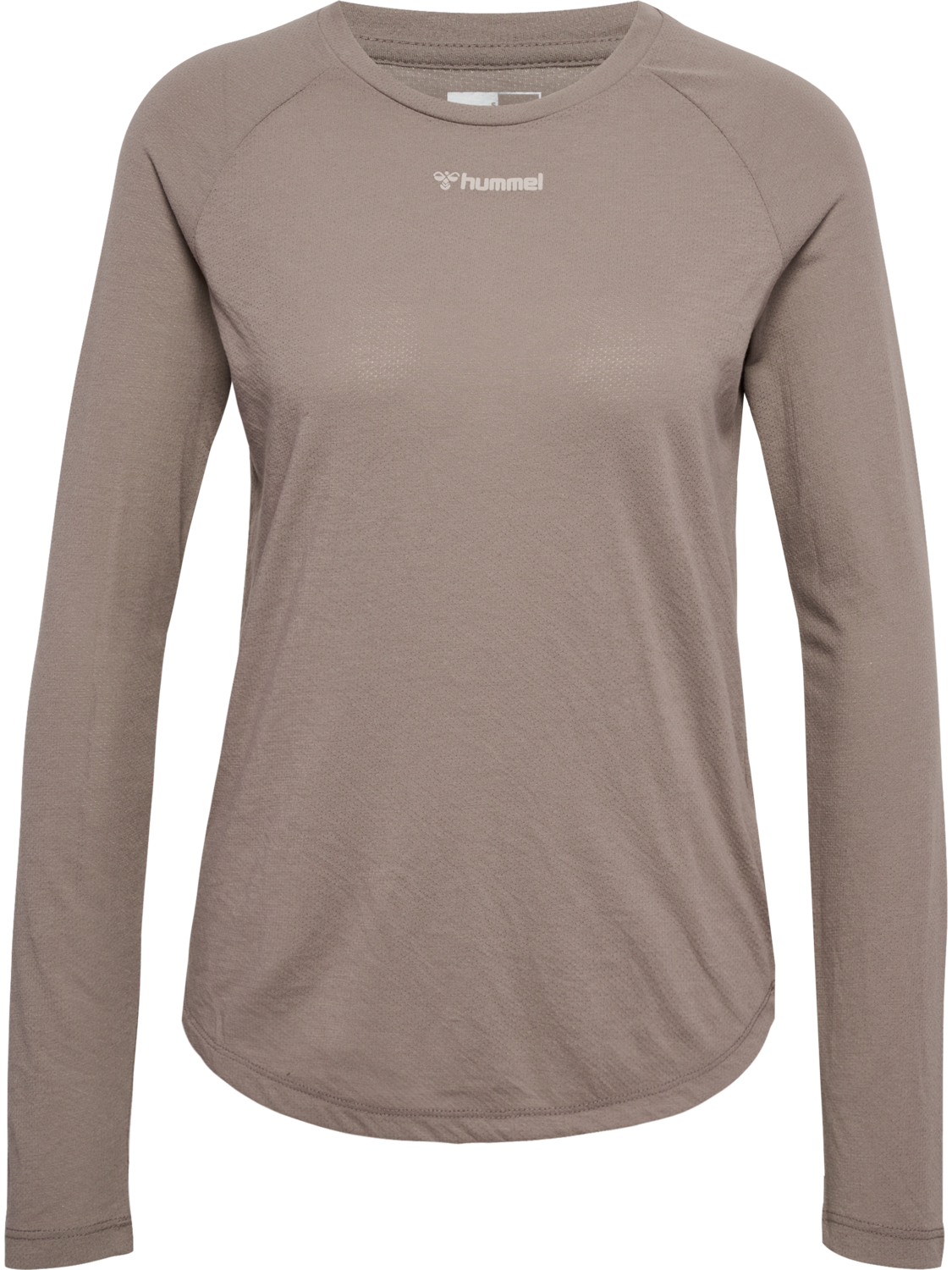 hmlMT VANJA T-SHIRT L/S, DRIFTWOOD, packshot