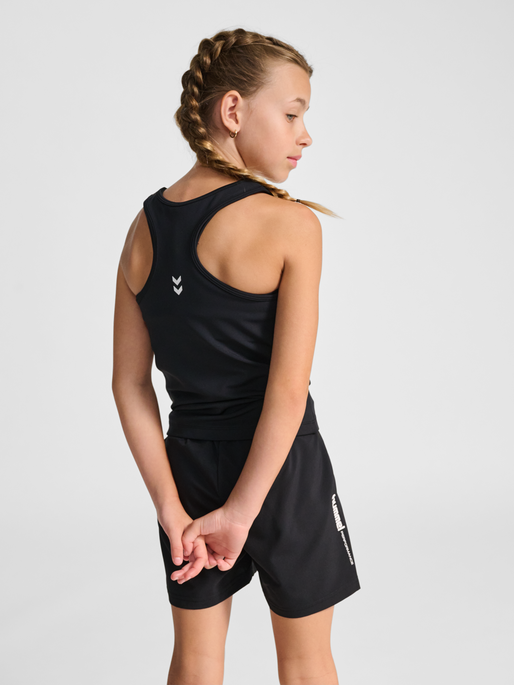 hmlJR PULSE TOP, BLACK, model