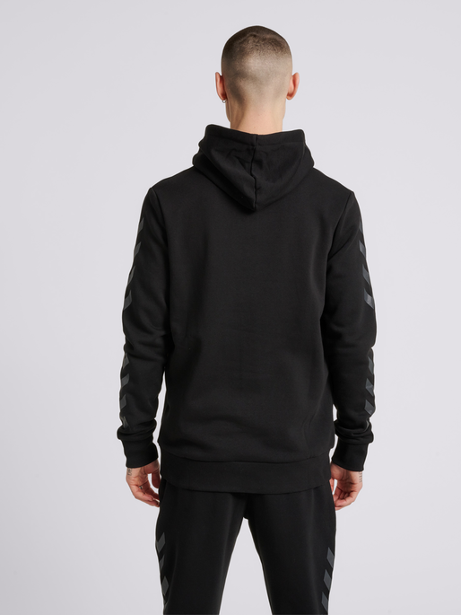 hmlLEGACY HOODIE, BLACK, model
