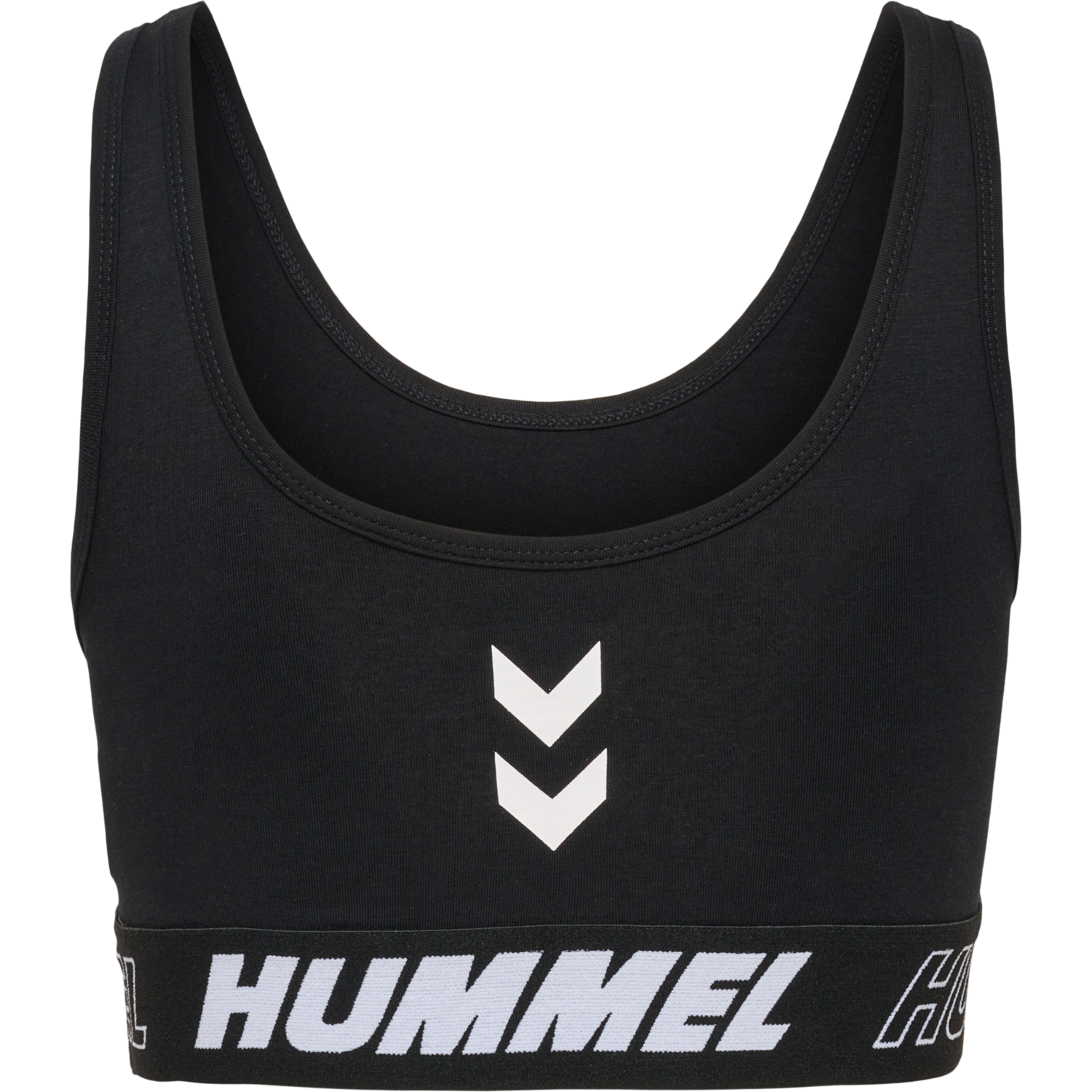 hmlTE MAJA 2-PACK COTTON SPORTS TOP, BLACK/DRIFTWOOD, packshot