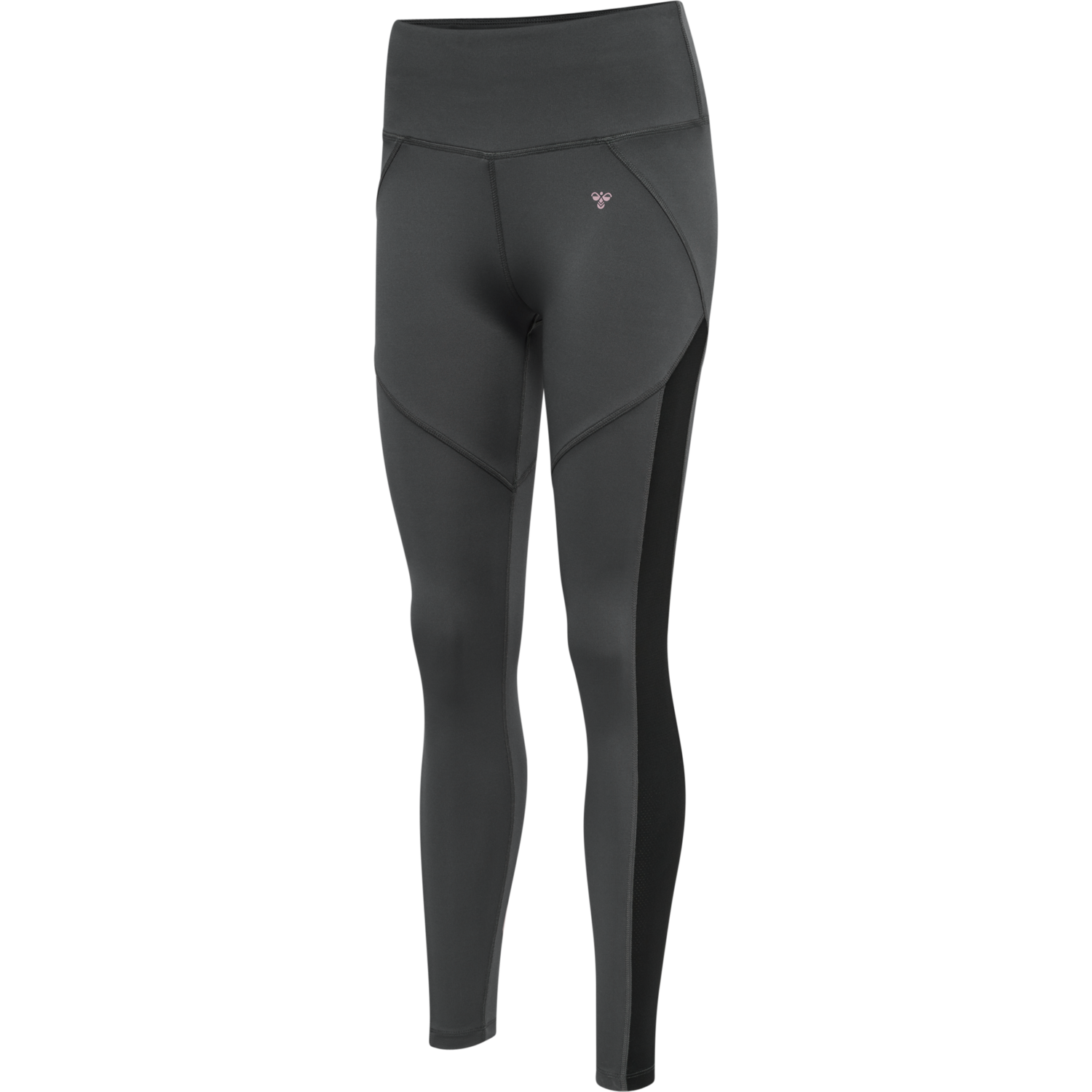 hmlNORMA HIGH WAIST TIGHTS, ASPHALT, packshot