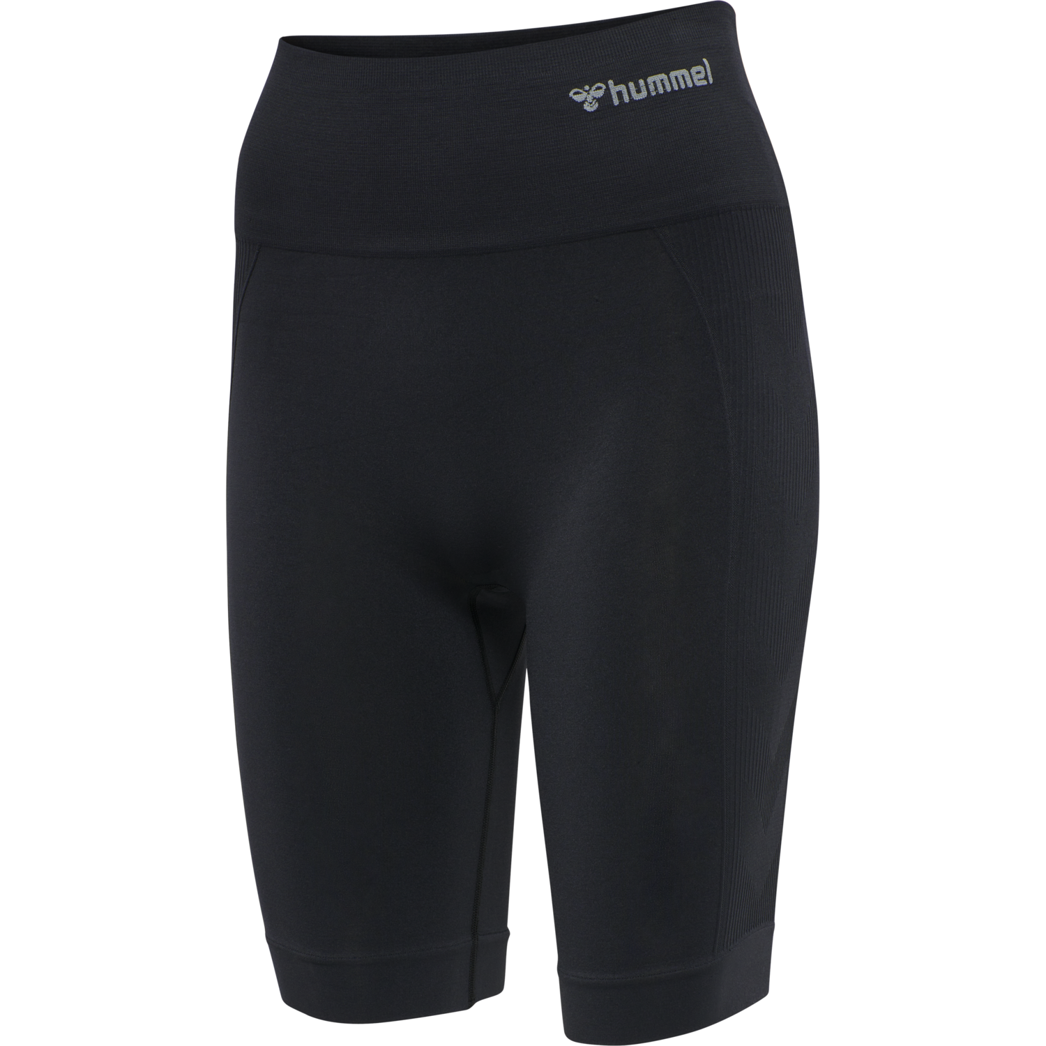 hmlTIF SEAMLESS CYLING SHORTS, BLACK, packshot