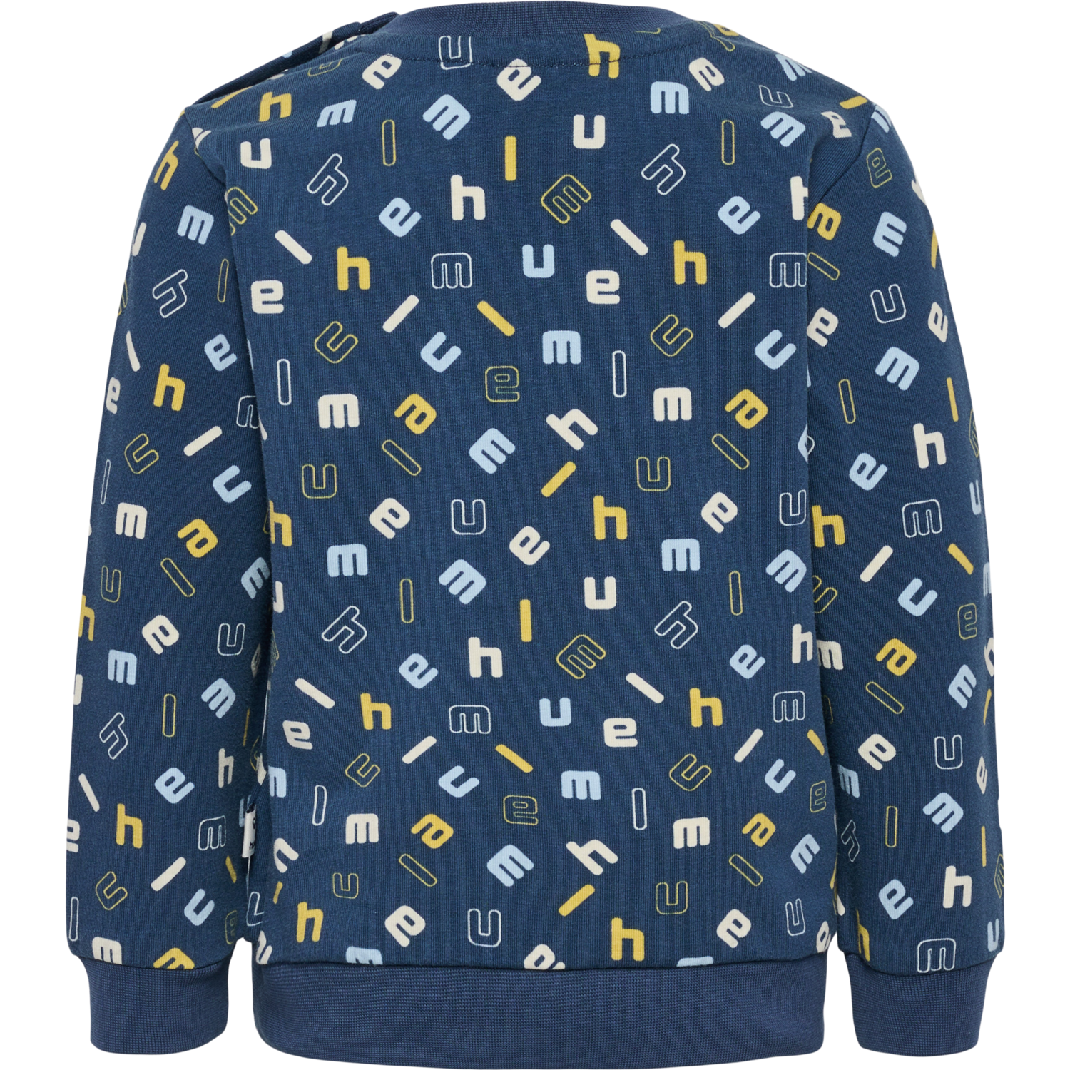 hmlHAPPY YOU SWEATSHIRT, SARGASSO SEA, packshot