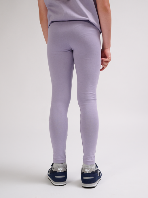 hmlONZE TIGHTS, LAVENDER GRAY, model