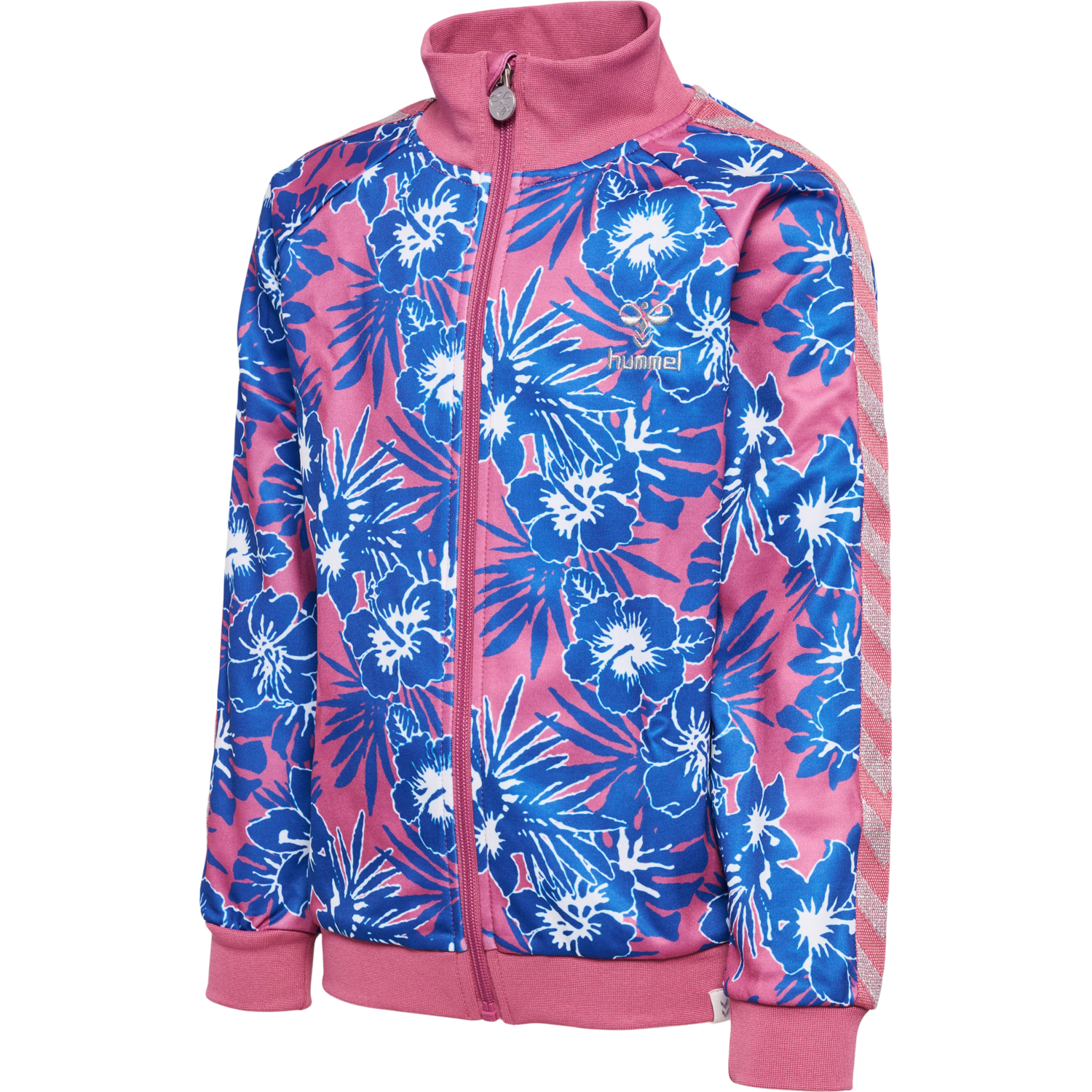 hmlFLOWERY ZIP JACKET, HEATHER ROSE, packshot