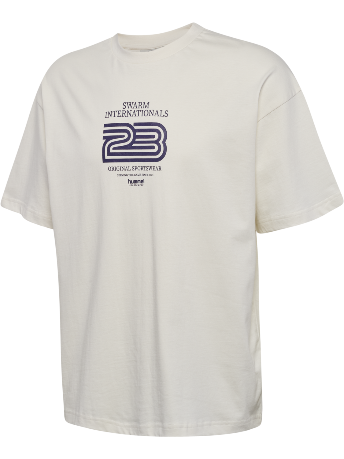 hmlLOOSE T-SHIRT S/S 23, BLANC DE BLANC, packshot