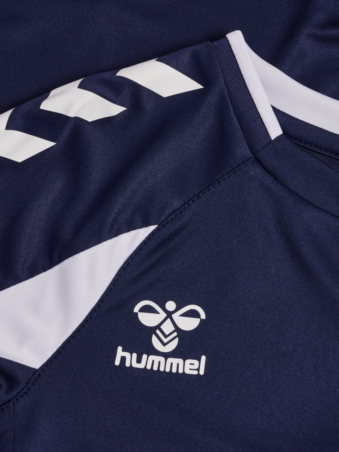 hmlCORE 2.0 JERSEY L/S KIDS, MARINE/WHITE, packshot