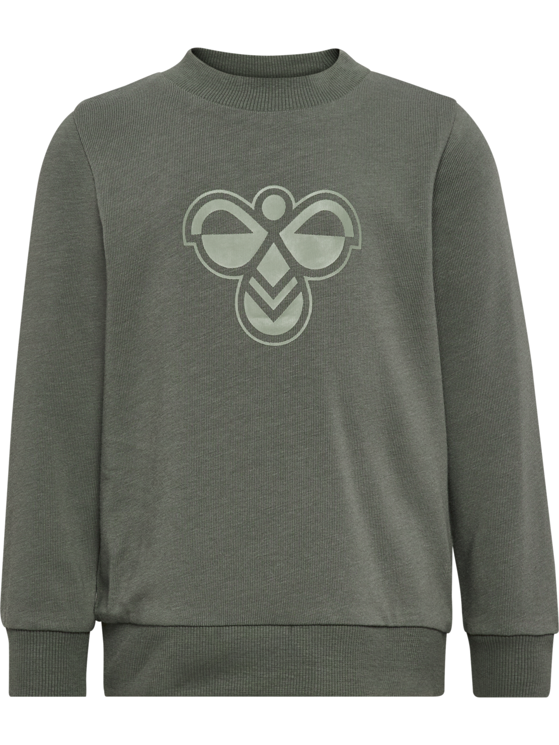 hmlMINI JERSEY CREWSUIT BEE, CASTOR GRAY, packshot