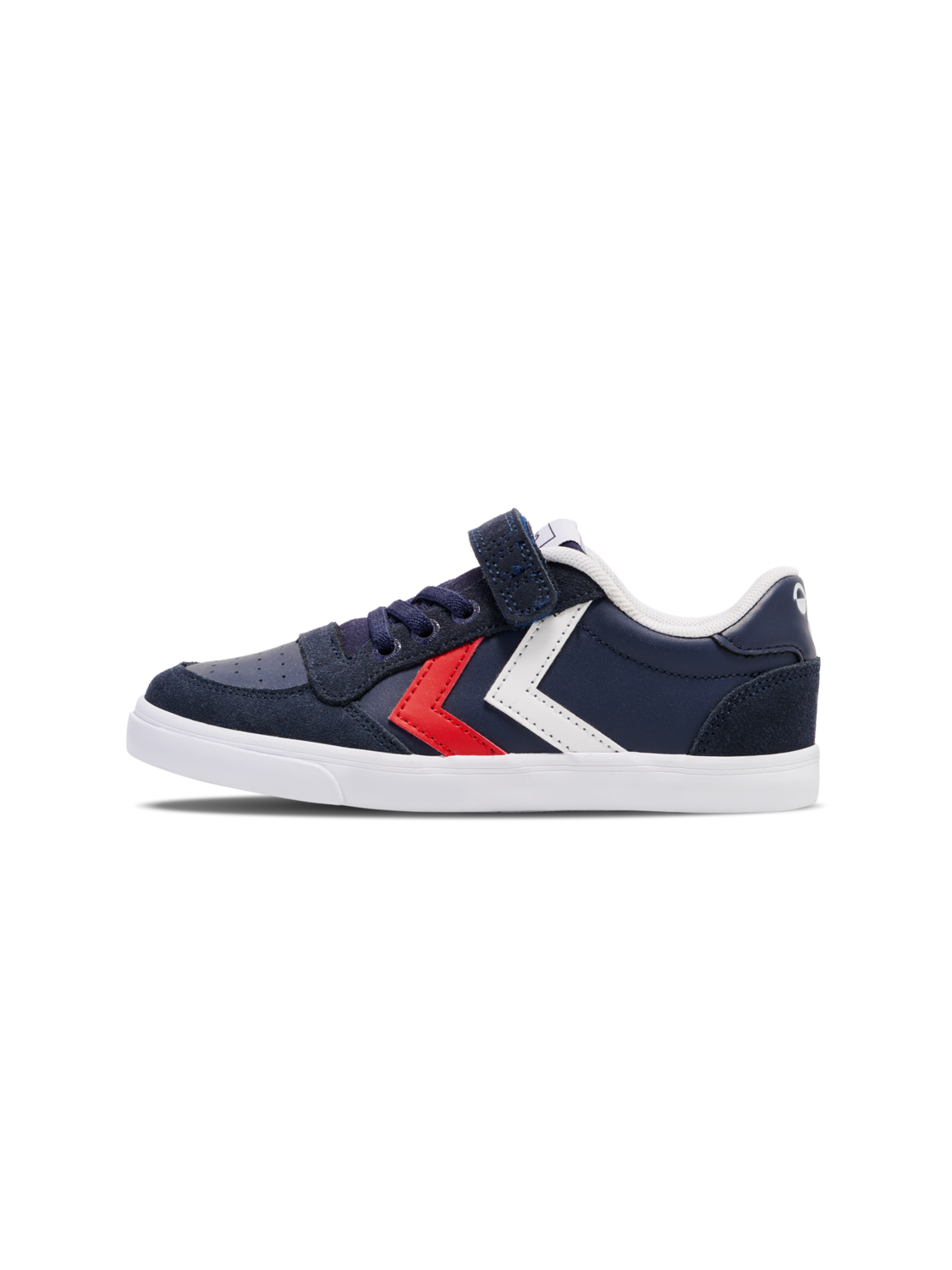 SLIMMER STADIL LEATHER LOW JR, PEACOAT, packshot