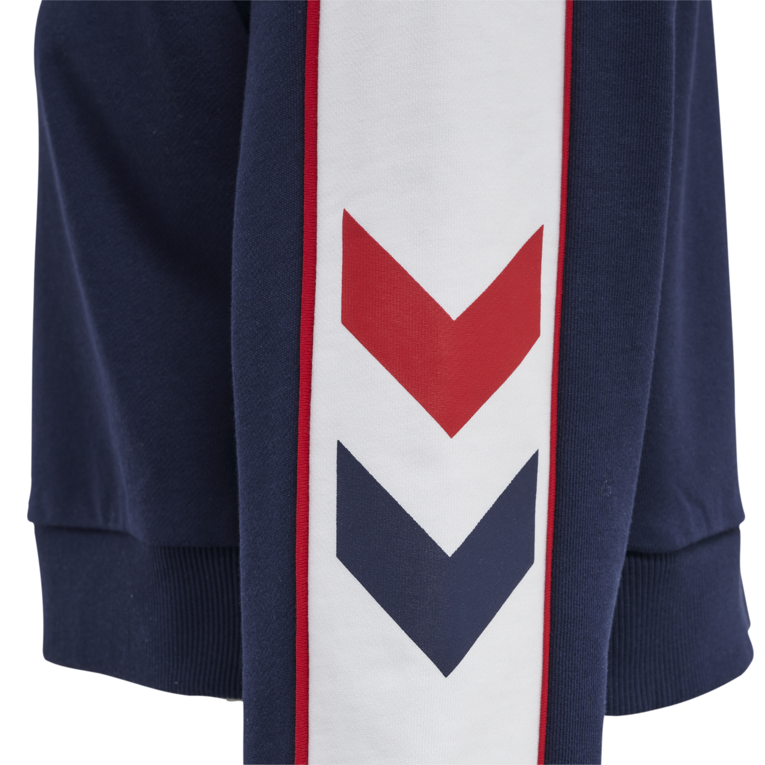 hmlIC DURBAN WOMAN CROP SWEATSHIRT, PEACOAT, packshot