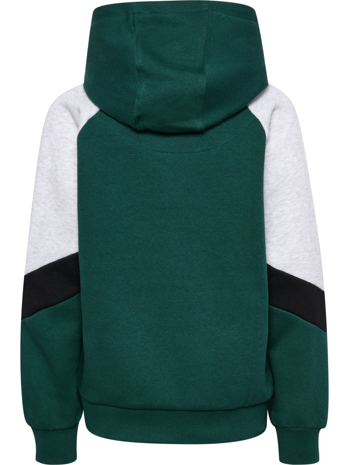 hmlJR LOOSE BLOCKED HOODIE, JUNE BUG, packshot