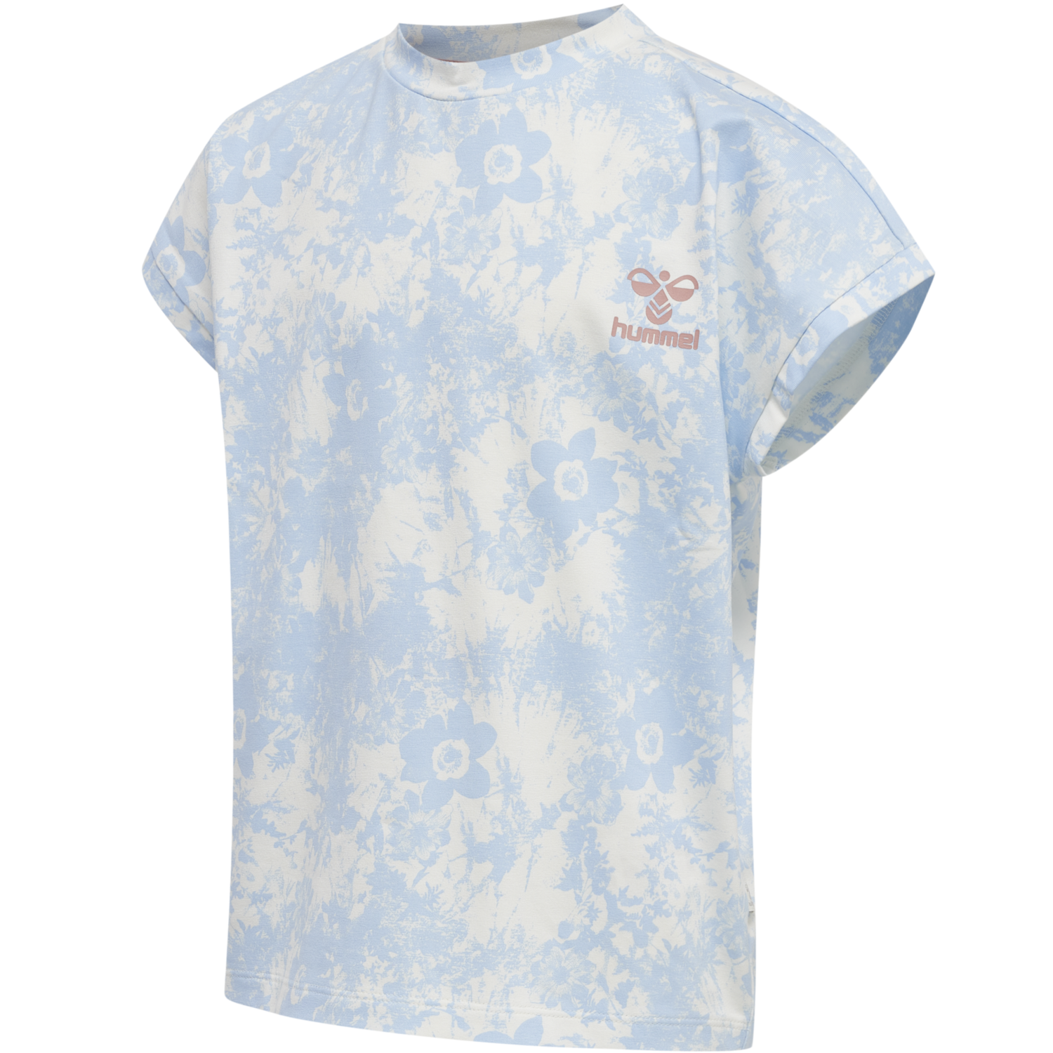 hmlINEZ T-SHIRT S/S, CERULEAN, packshot
