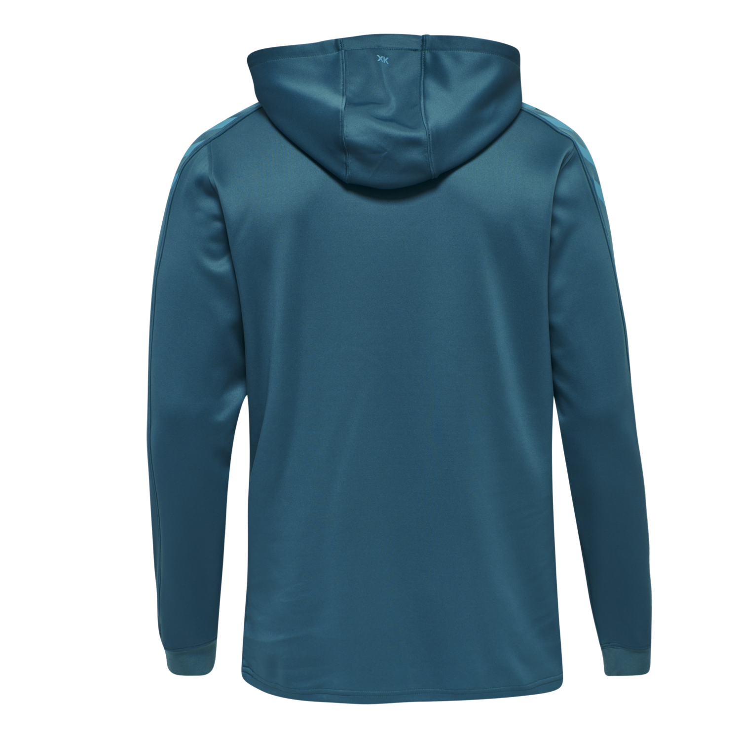 hmlCORE XK POLY SWEAT HOODIE, BLUE CORAL, packshot