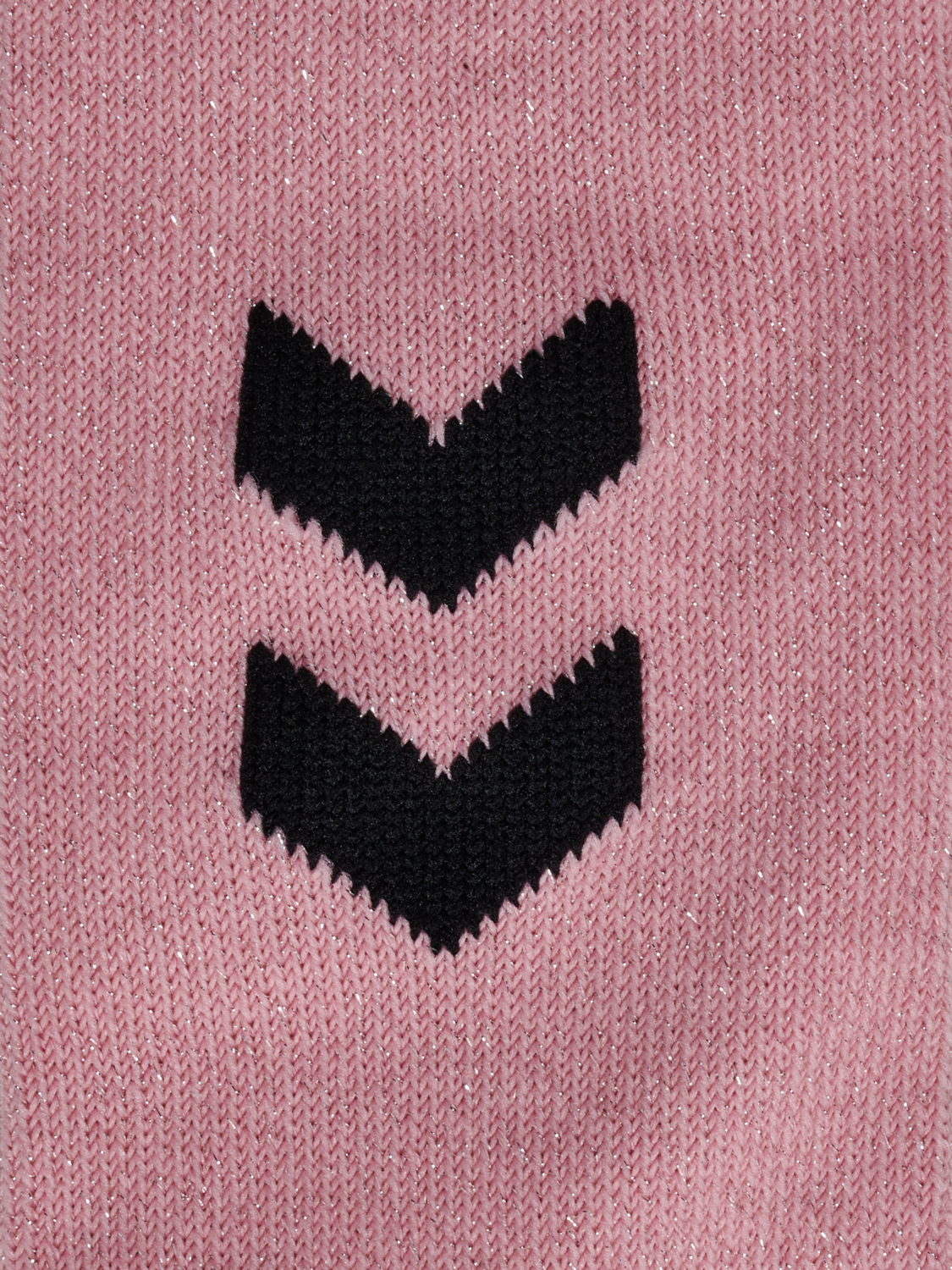 hmlJR SHIMMER CORE FOOTBALL SOCKS, PINK NECTAR, packshot