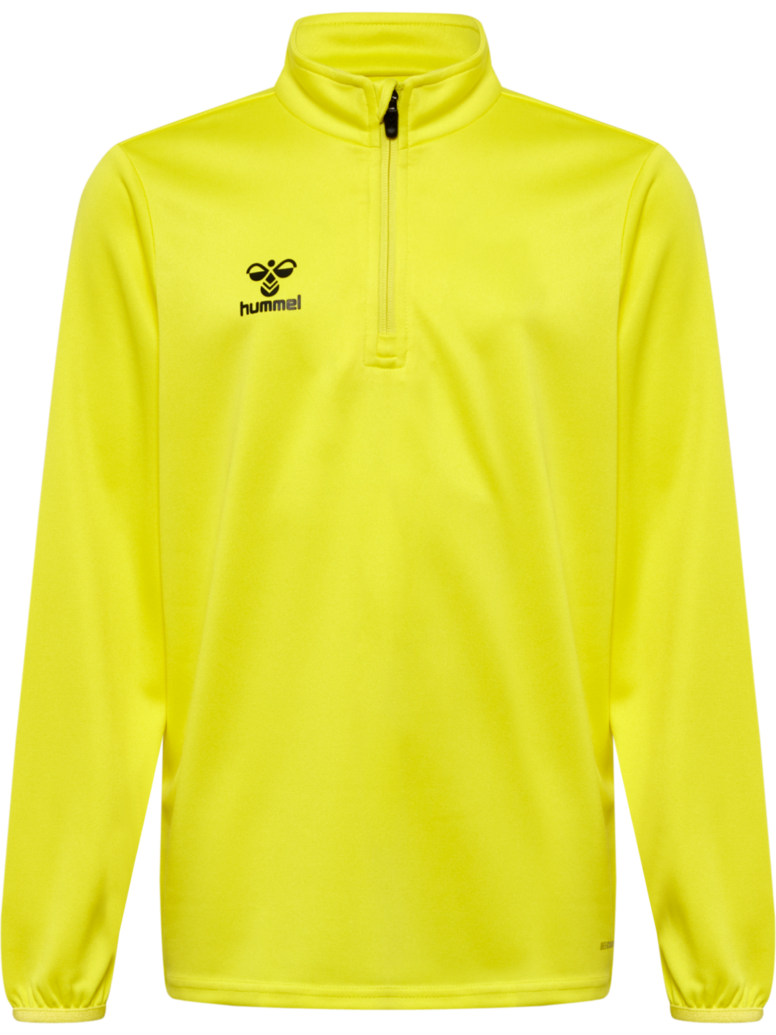 hmlESSENTIAL HALF-ZIP KIDS, BLAZING YELLOW, packshot